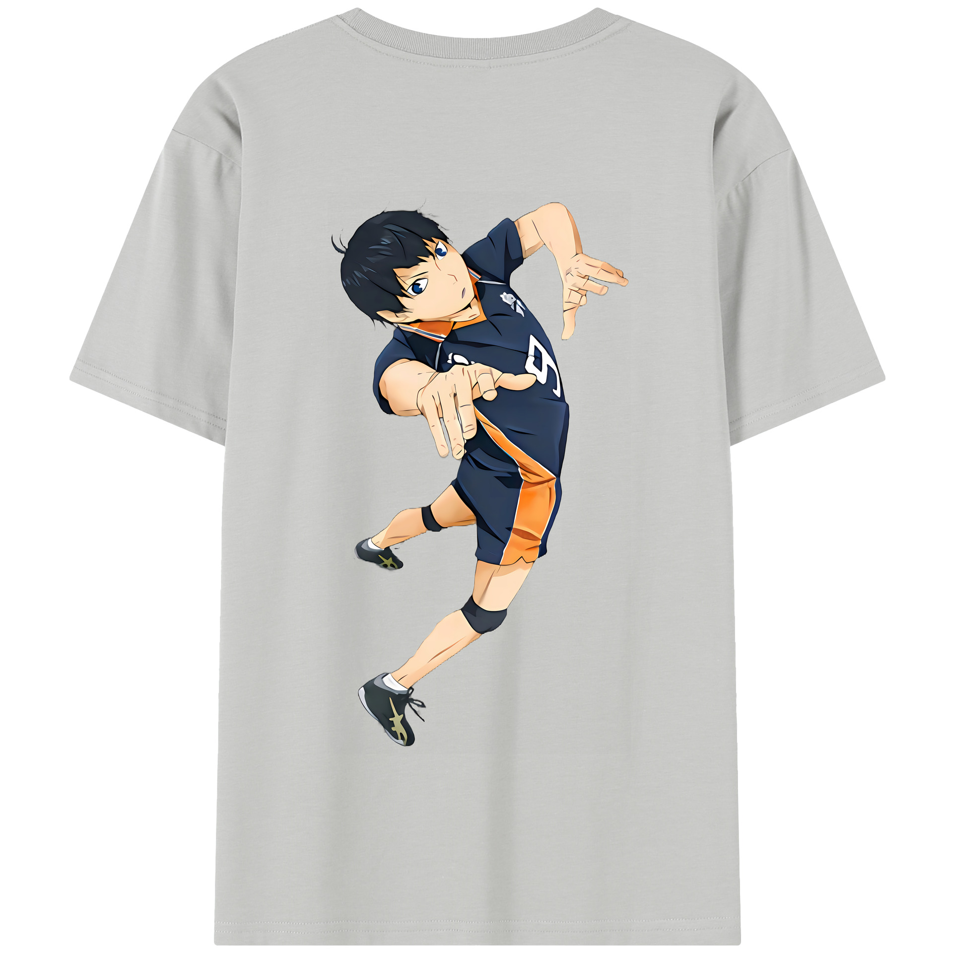 （画像用） ハイキュー!! Haikyu!! 綿100％半袖Tシャツ（背面プリント）