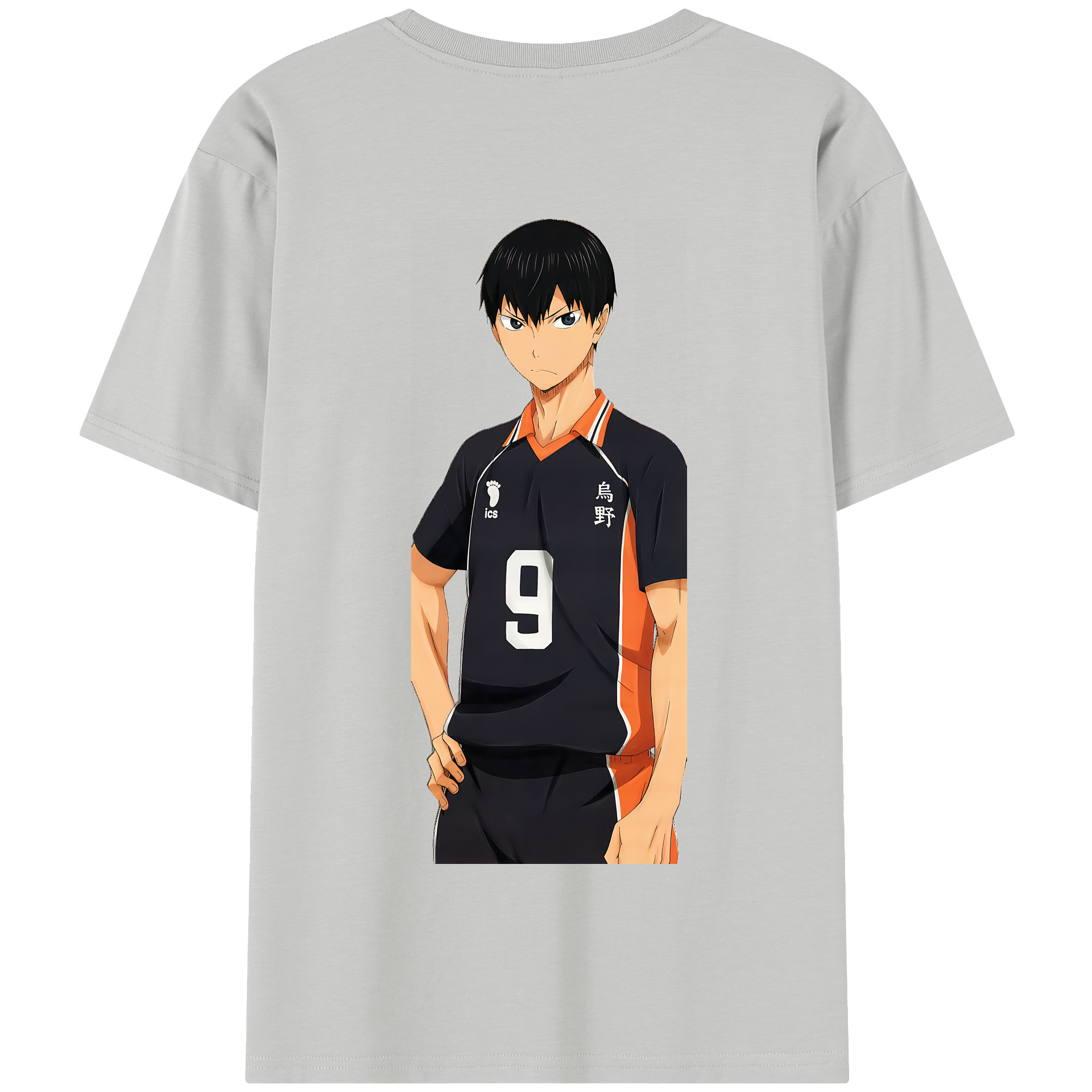（画像用） ハイキュー!! Haikyu!! 綿100％半袖Tシャツ（背面プリント）