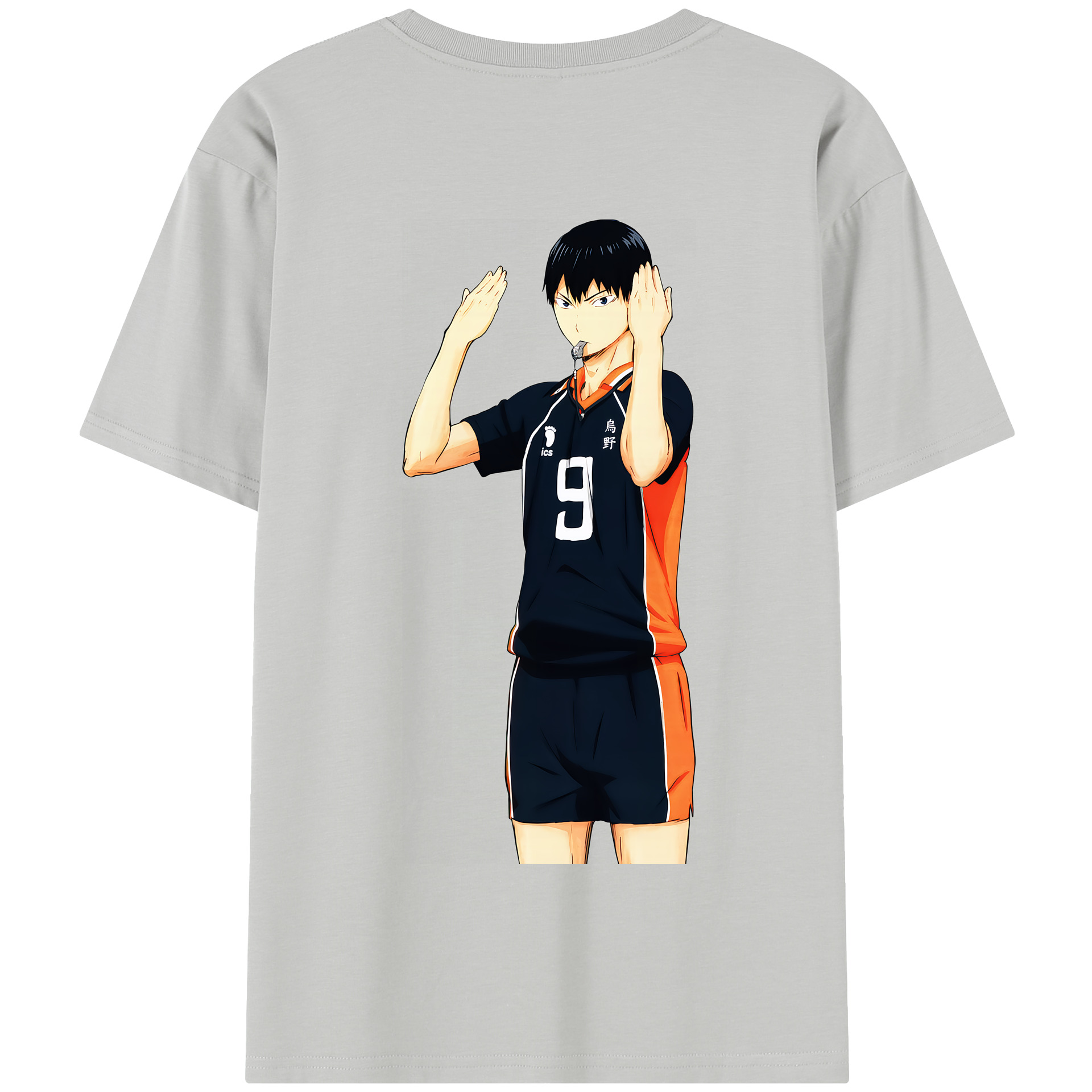 （画像用） ハイキュー!! Haikyu!! 綿100％半袖Tシャツ（背面プリント）
