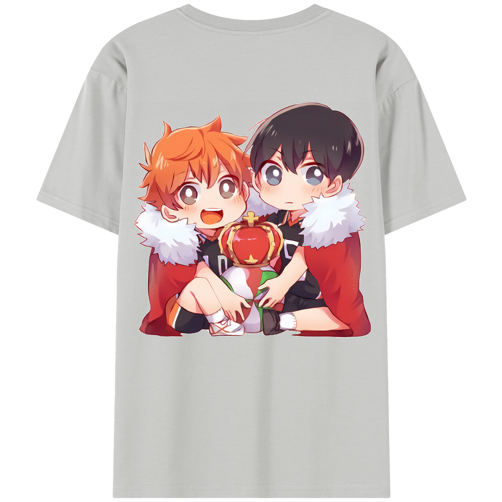 （画像用） ハイキュー!! Haikyu!! 綿100％半袖Tシャツ（背面プリント）