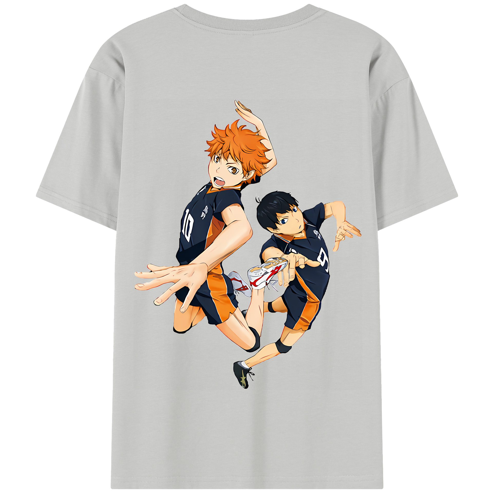 （画像用） ハイキュー!! Haikyu!! 綿100％半袖Tシャツ（背面プリント）