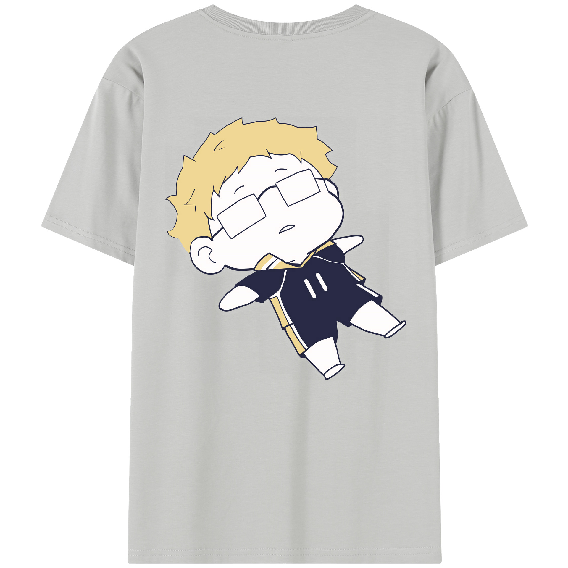 （画像用） ハイキュー!! Haikyu!! 綿100％半袖Tシャツ（背面プリント）