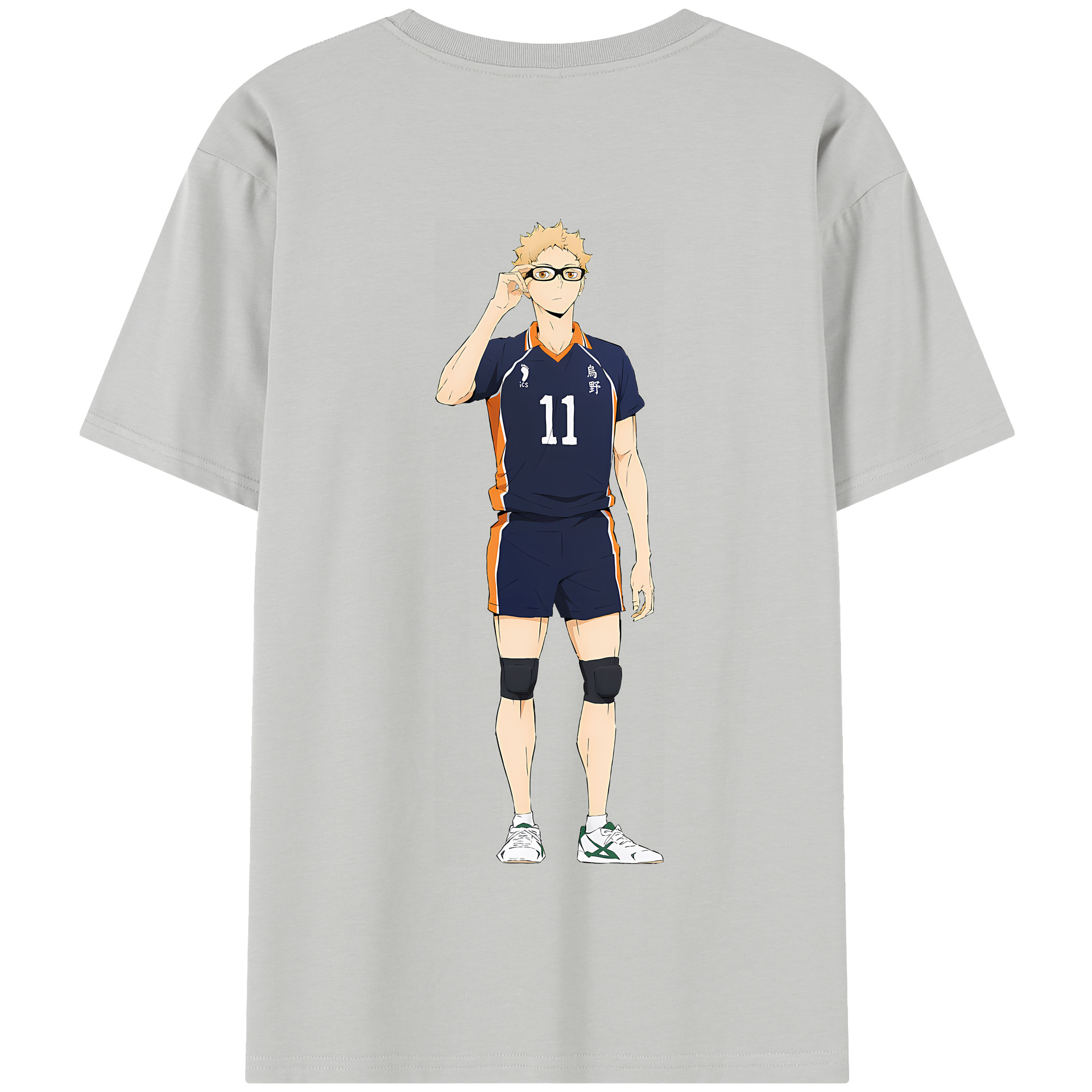 （画像用） ハイキュー!! Haikyu!! 綿100％半袖Tシャツ（背面プリント）