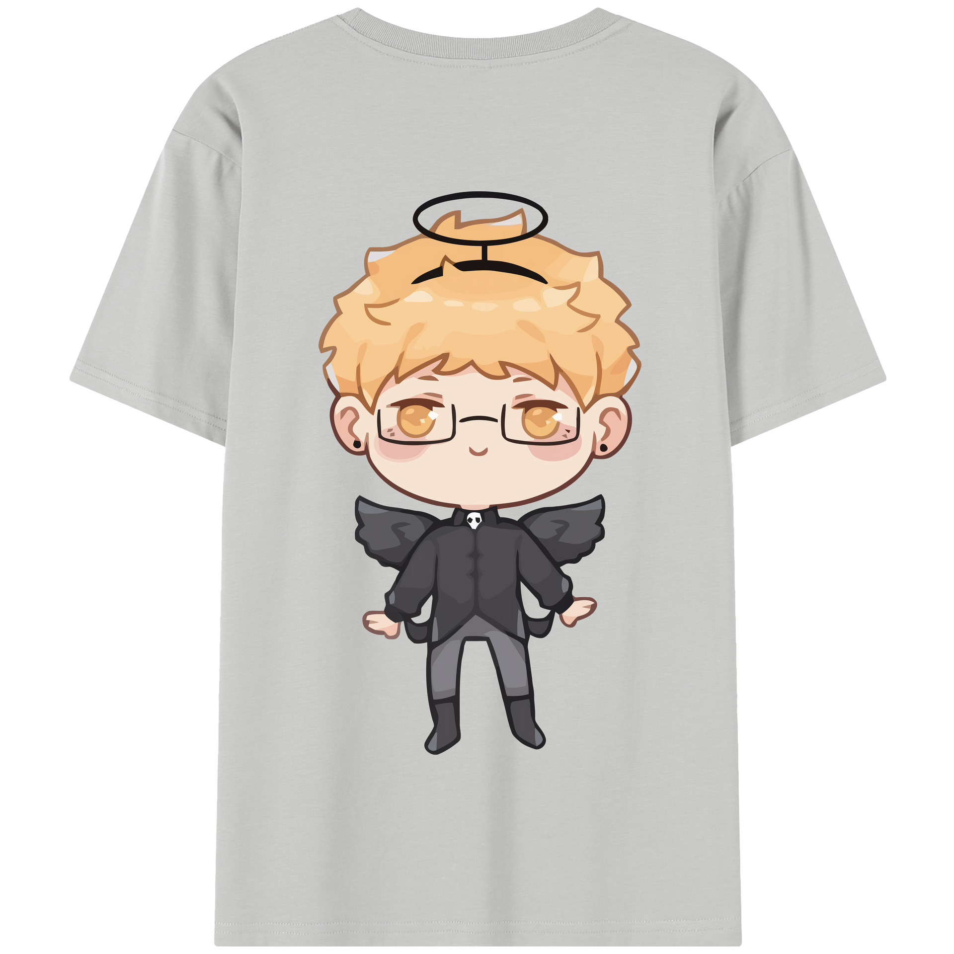 （画像用） ハイキュー!! Haikyu!! 綿100％半袖Tシャツ（背面プリント）