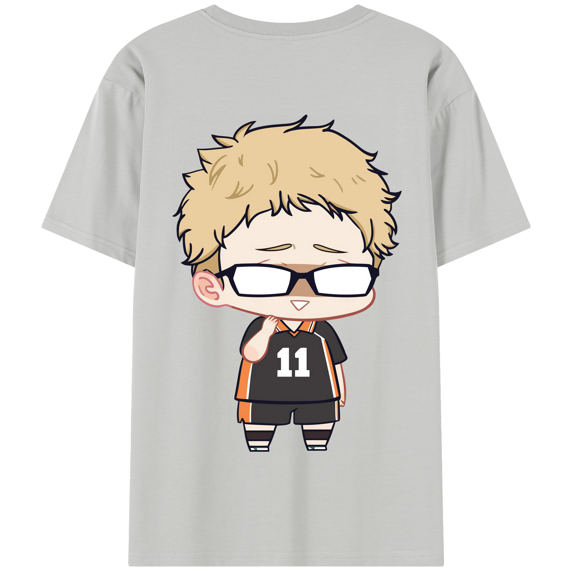 （画像用） ハイキュー!! Haikyu!! 綿100％半袖Tシャツ（背面プリント）