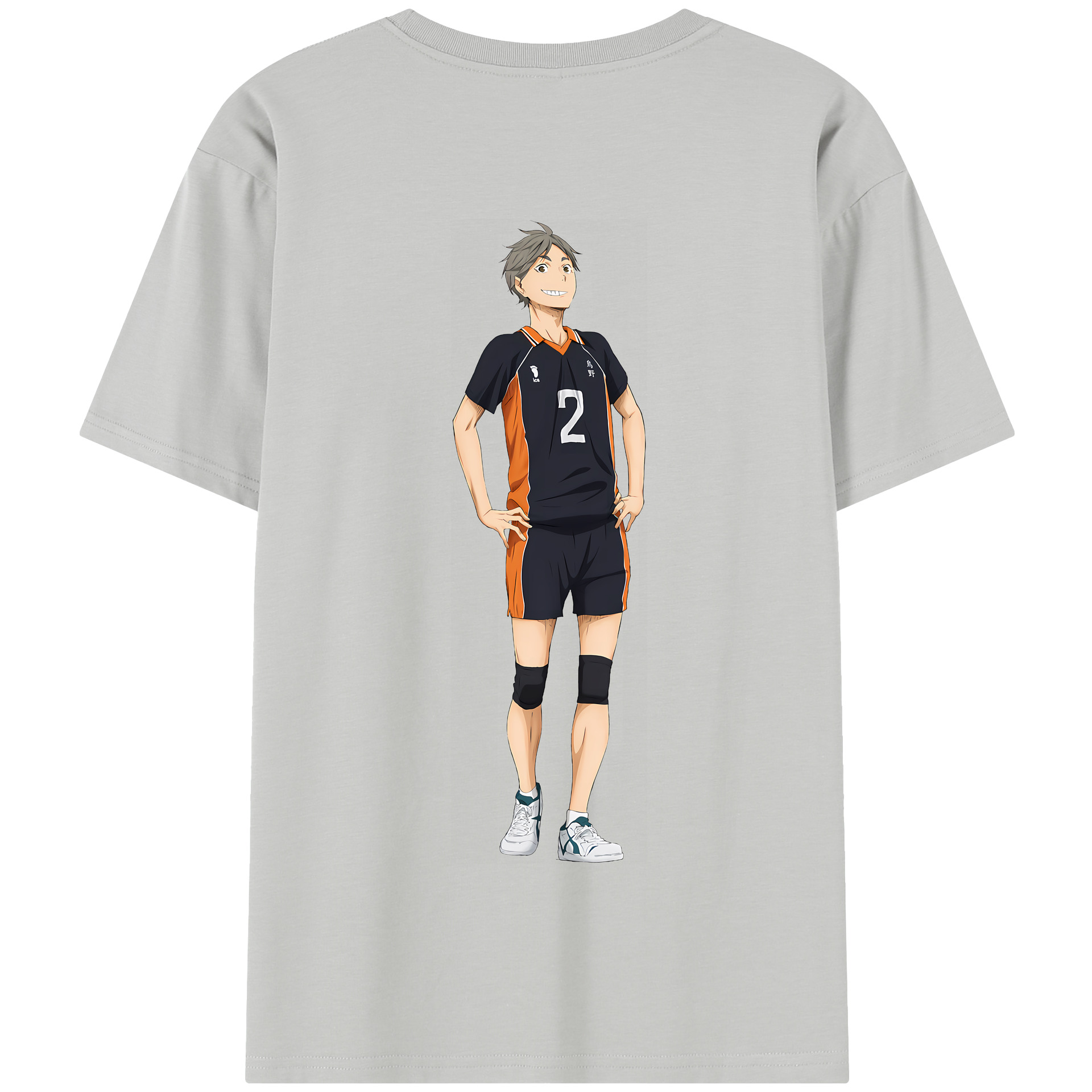 （画像用） ハイキュー!! Haikyu!! 綿100％半袖Tシャツ（背面プリント）