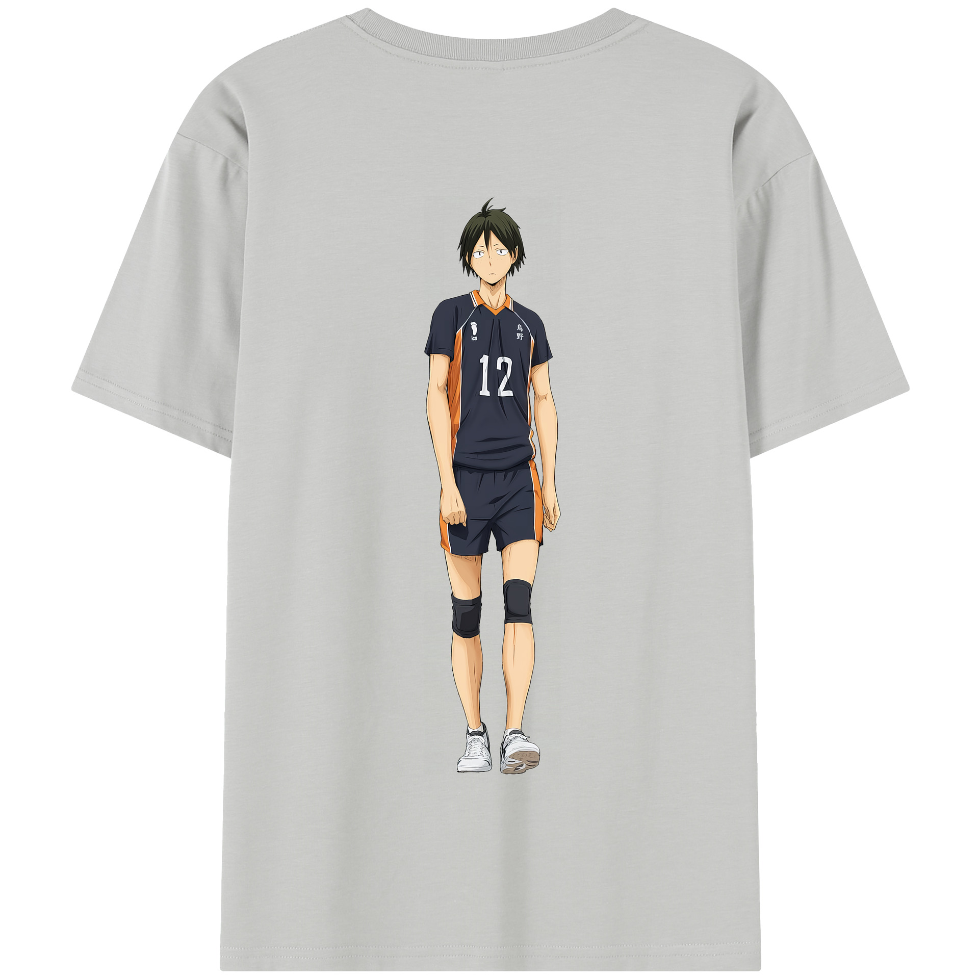 （画像用） ハイキュー!! Haikyu!! 綿100％半袖Tシャツ（背面プリント）