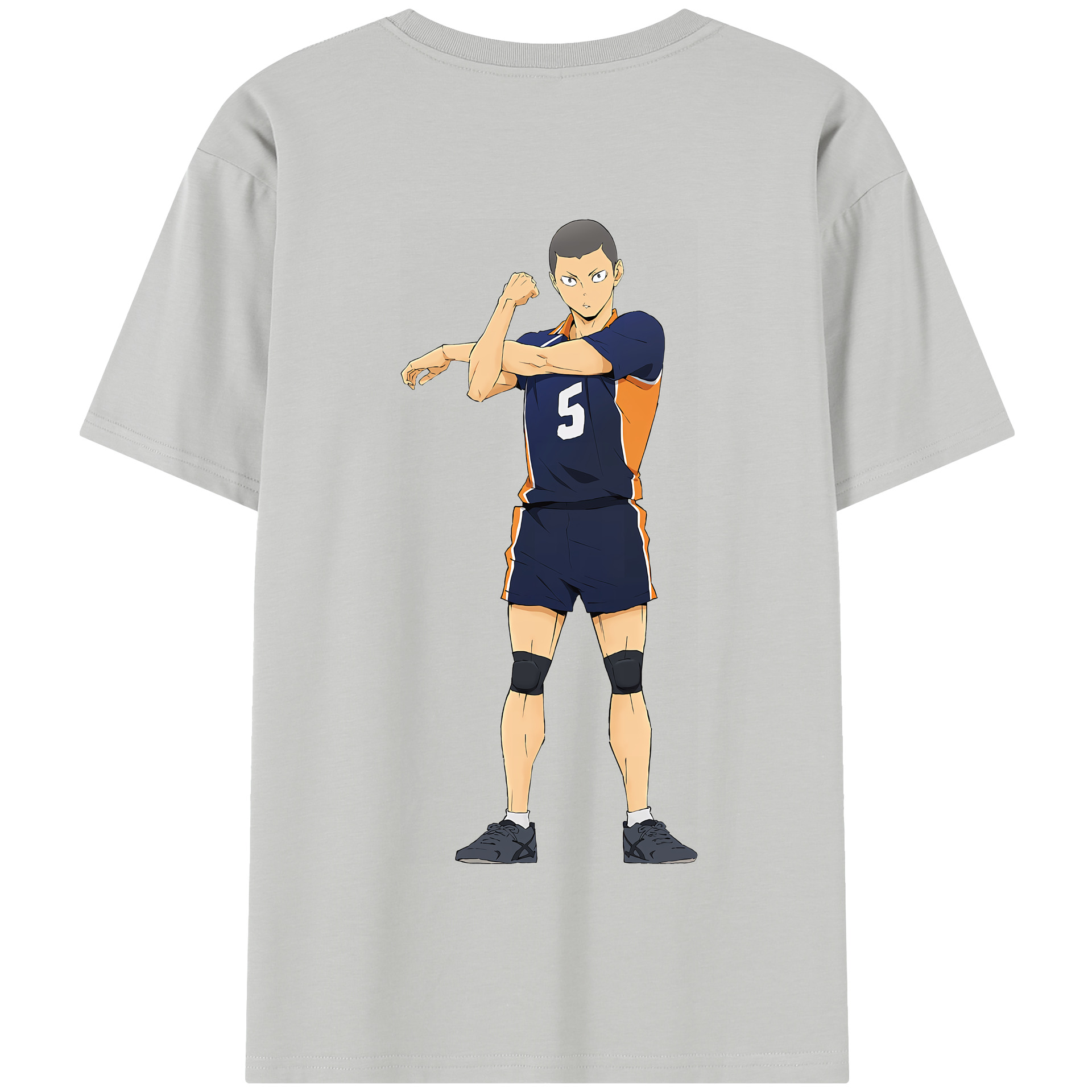（画像用） ハイキュー!! Haikyu!! 綿100％半袖Tシャツ（背面プリント）