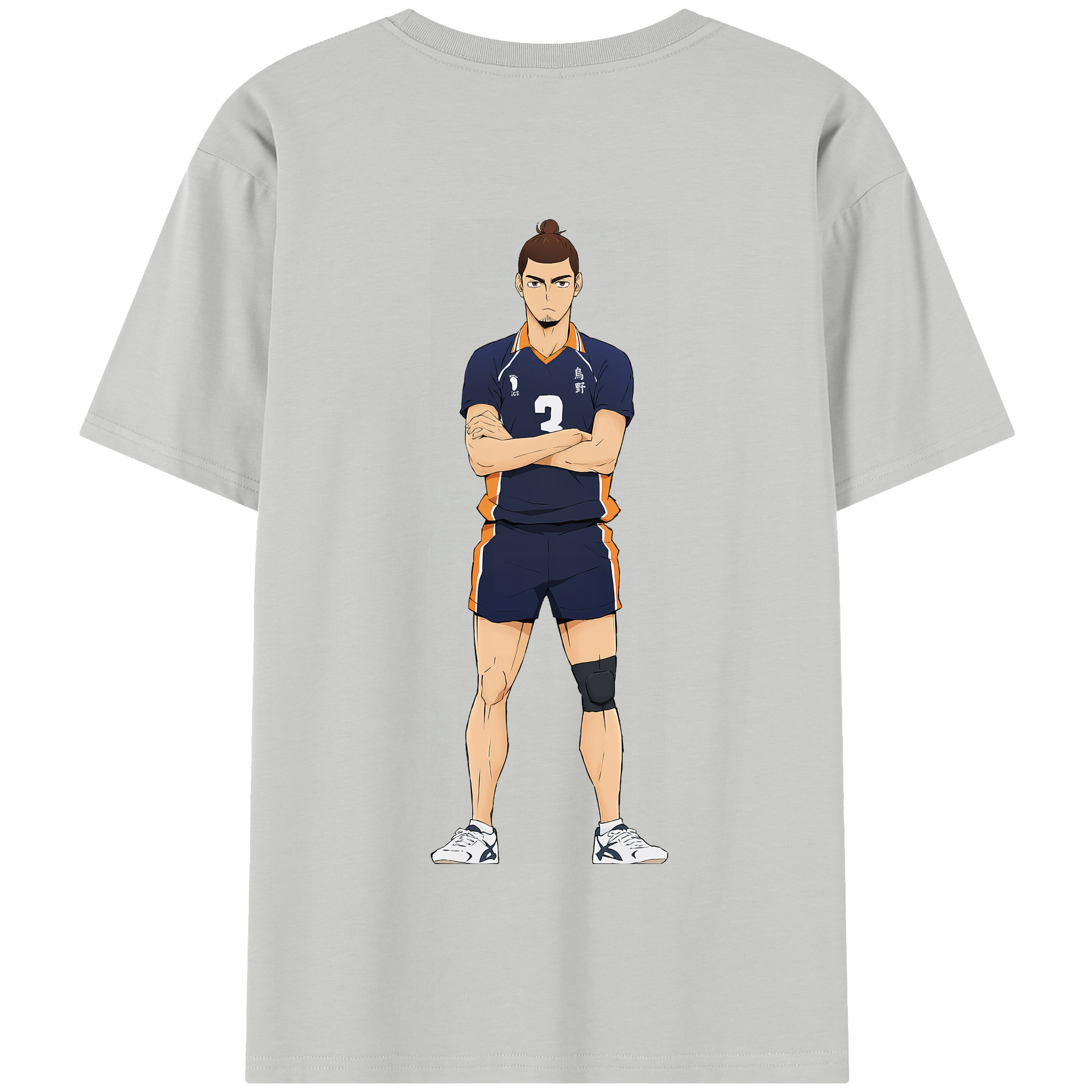 （画像用） ハイキュー!! Haikyu!! 綿100％半袖Tシャツ（背面プリント）