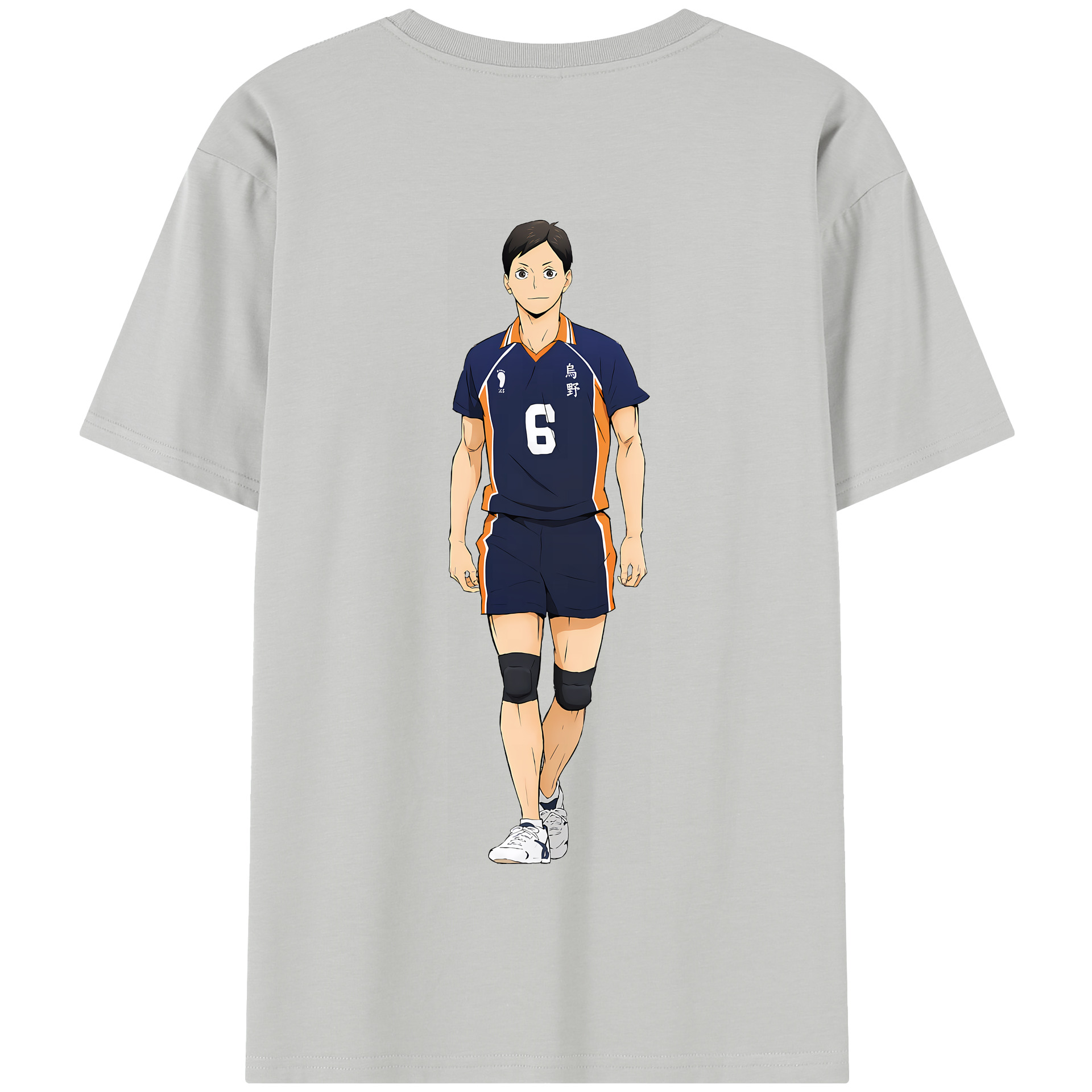 （画像用） ハイキュー!! Haikyu!! 綿100％半袖Tシャツ（背面プリント）