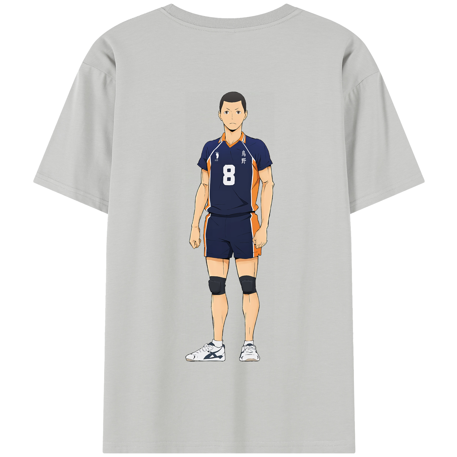 （画像用） ハイキュー!! Haikyu!! 綿100％半袖Tシャツ（背面プリント）