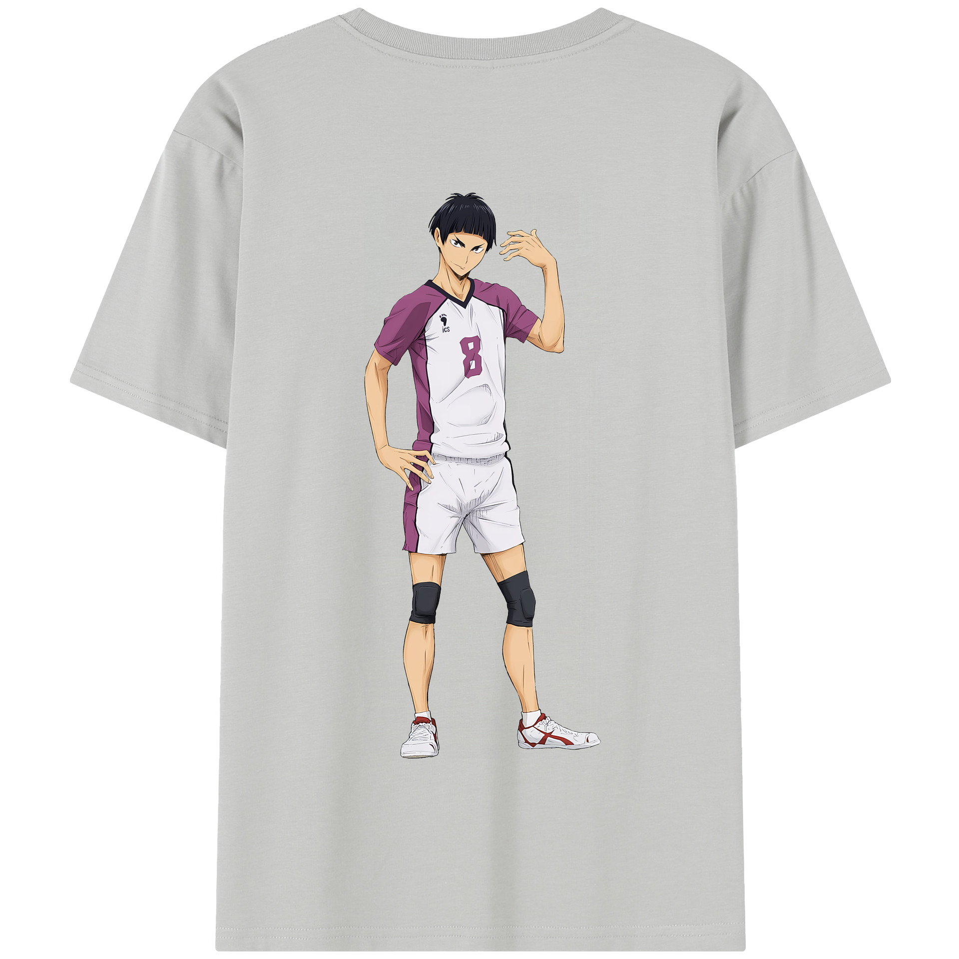 （画像用） ハイキュー!! Haikyu!! 綿100％半袖Tシャツ（背面プリント）