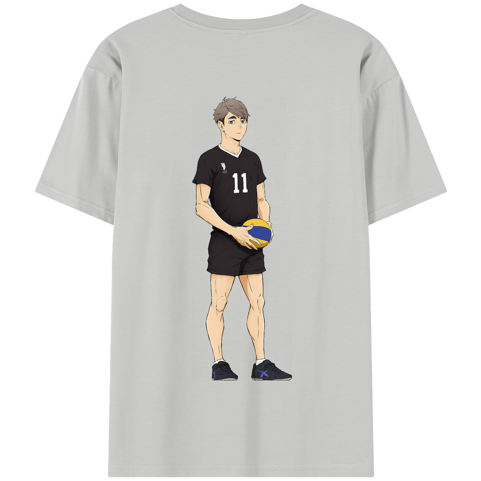 （画像用） ハイキュー!! Haikyu!! 綿100％半袖Tシャツ（背面プリント）