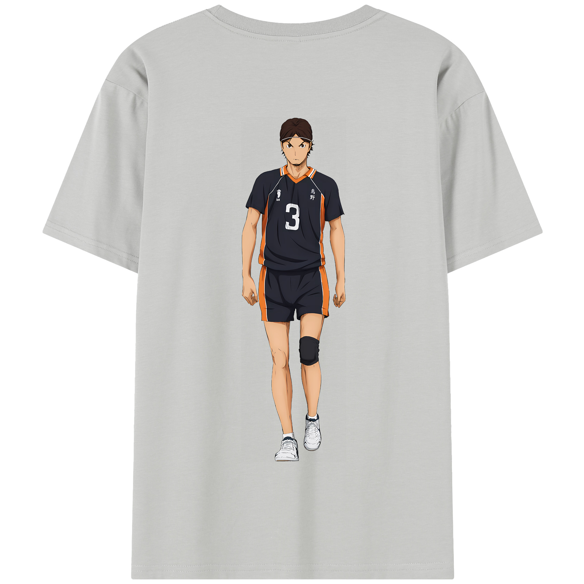 （画像用） ハイキュー!! Haikyu!! 綿100％半袖Tシャツ（背面プリント）