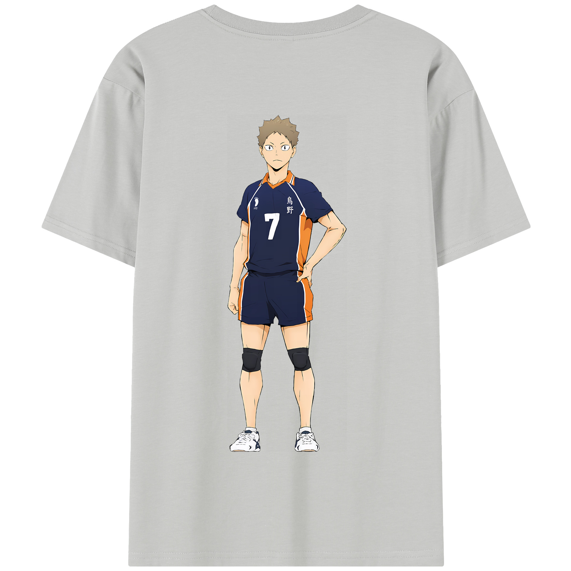（画像用） ハイキュー!! Haikyu!! 綿100％半袖Tシャツ（背面プリント）