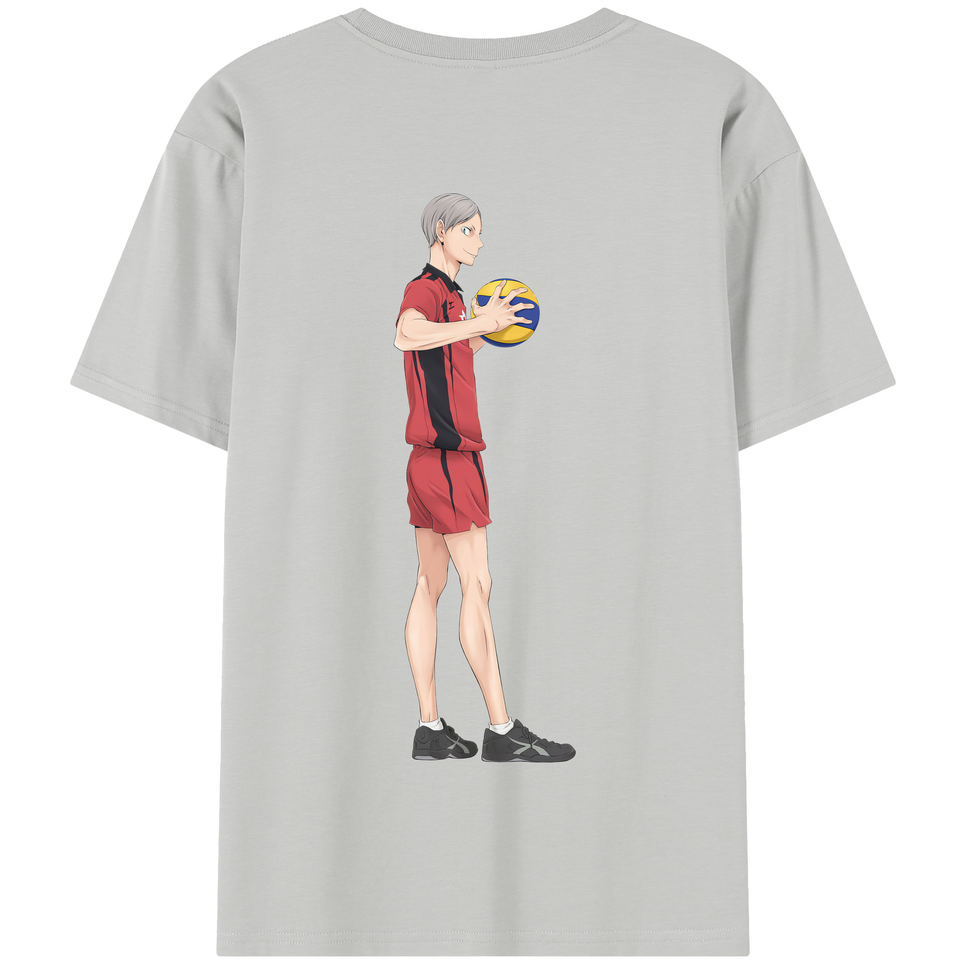 （画像用） ハイキュー!! Haikyu!! 綿100％半袖Tシャツ（背面プリント）
