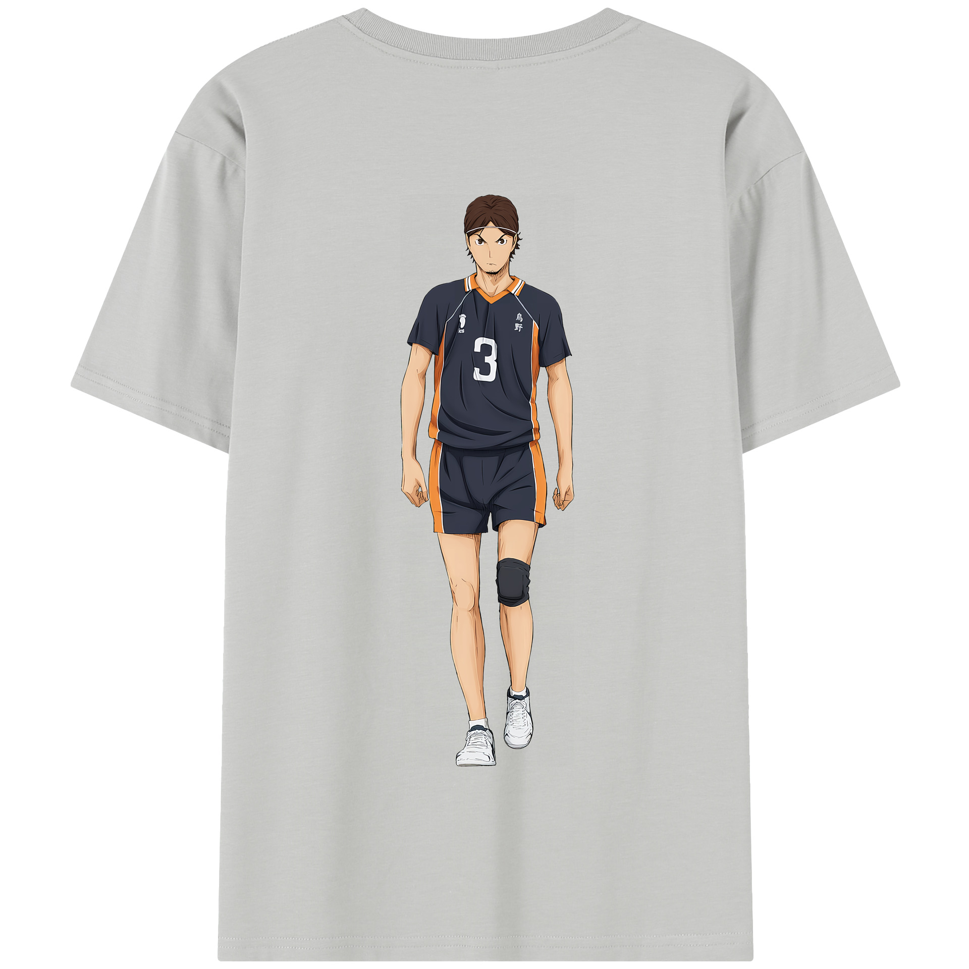 （画像用） ハイキュー!! Haikyu!! 綿100％半袖Tシャツ（背面プリント）