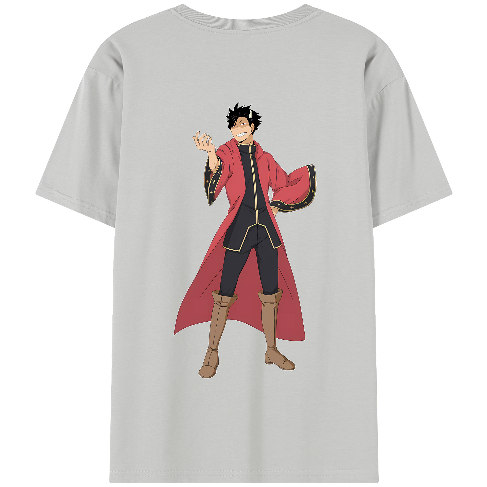 （画像用） ハイキュー!! Haikyu!! 綿100％半袖Tシャツ（背面プリント）