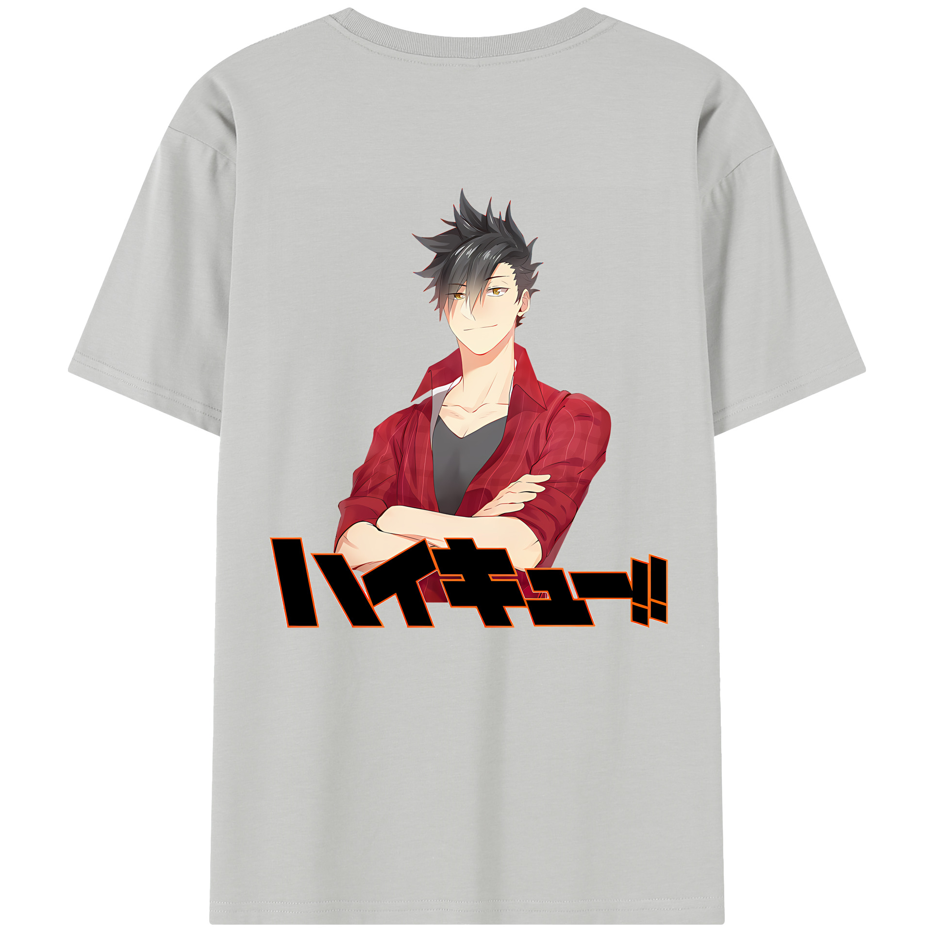 （画像用） ハイキュー!! Haikyu!! 綿100％半袖Tシャツ（背面プリント）