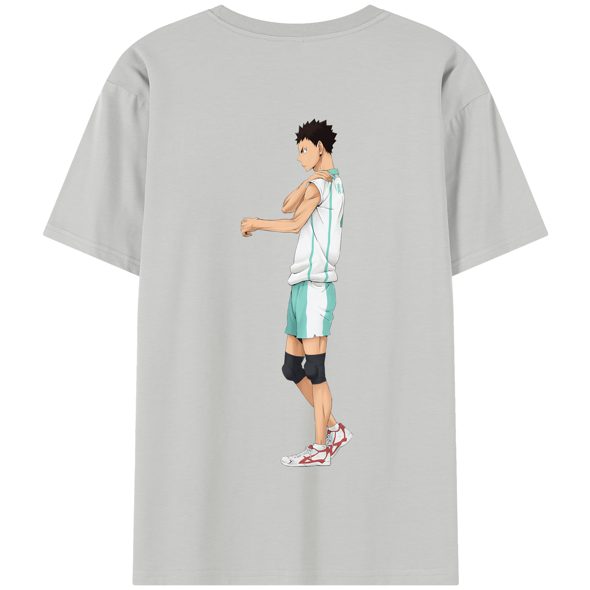 （画像用） ハイキュー!! Haikyu!! 綿100％半袖Tシャツ（背面プリント）
