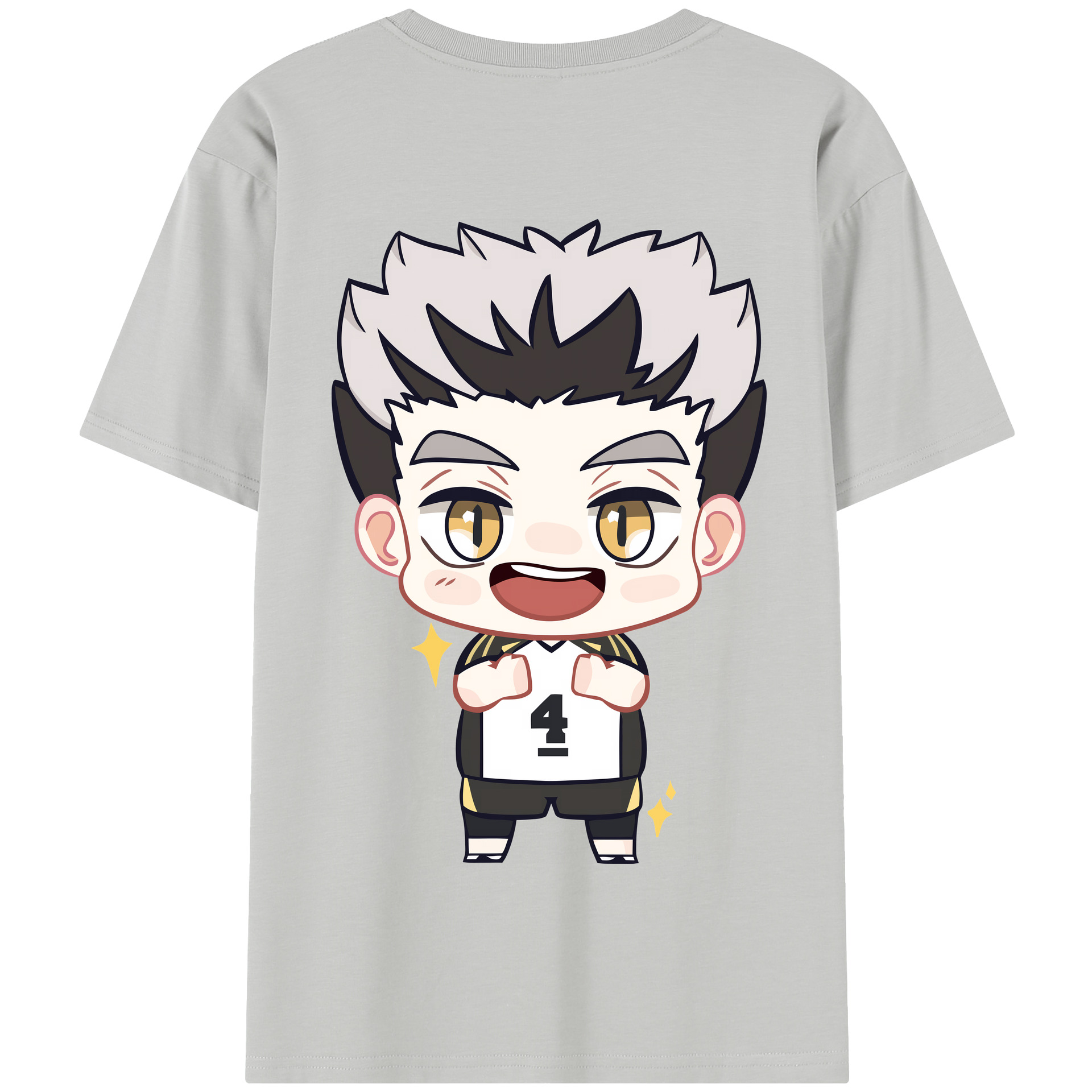 （画像用） ハイキュー!! Haikyu!! 綿100％半袖Tシャツ（背面プリント）