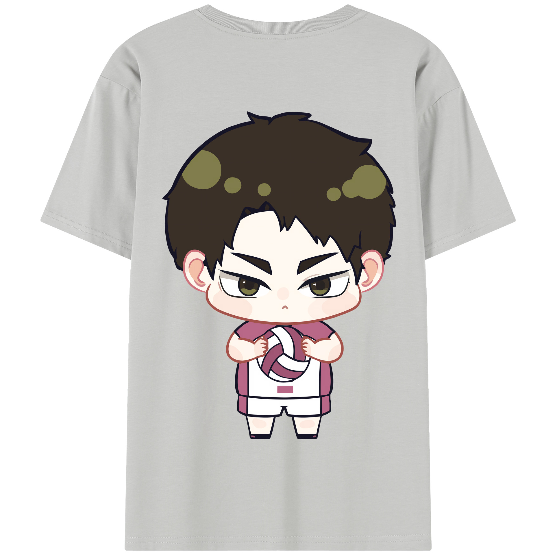 （画像用） ハイキュー!! Haikyu!! 綿100％半袖Tシャツ（背面プリント）