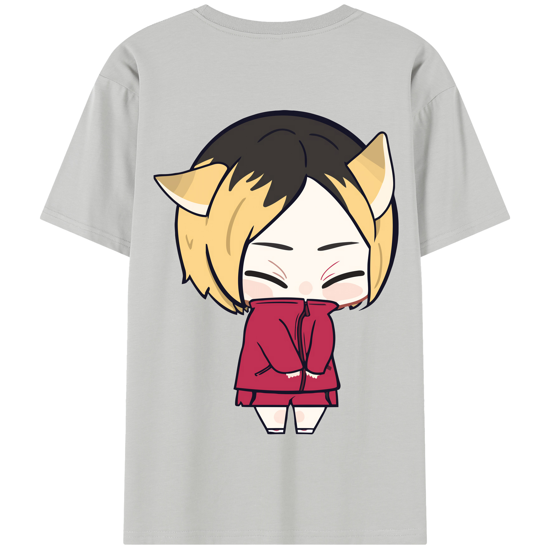 （画像用） ハイキュー!! Haikyu!! 綿100％半袖Tシャツ（背面プリント）