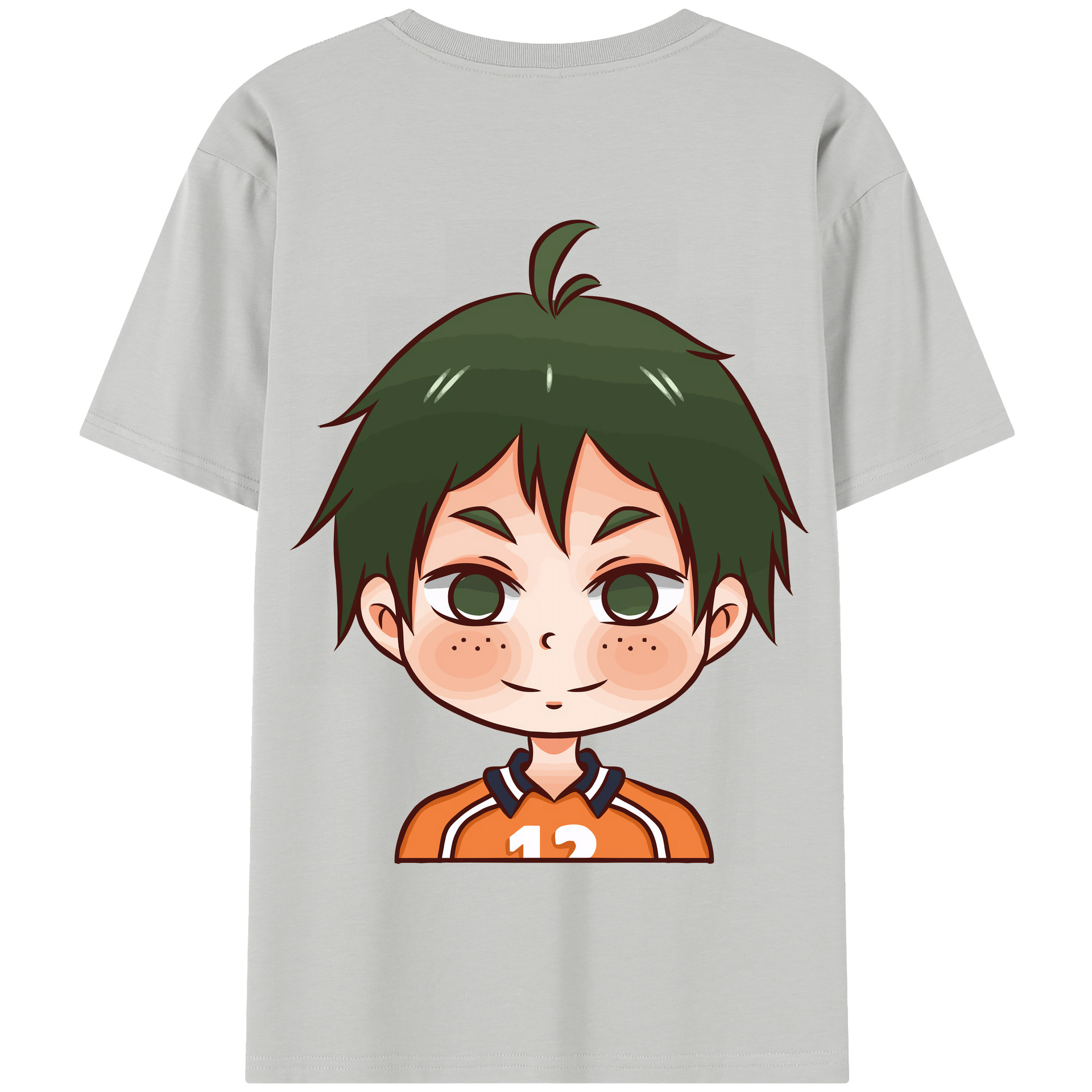 （画像用） ハイキュー!! Haikyu!! 綿100％半袖Tシャツ（背面プリント）