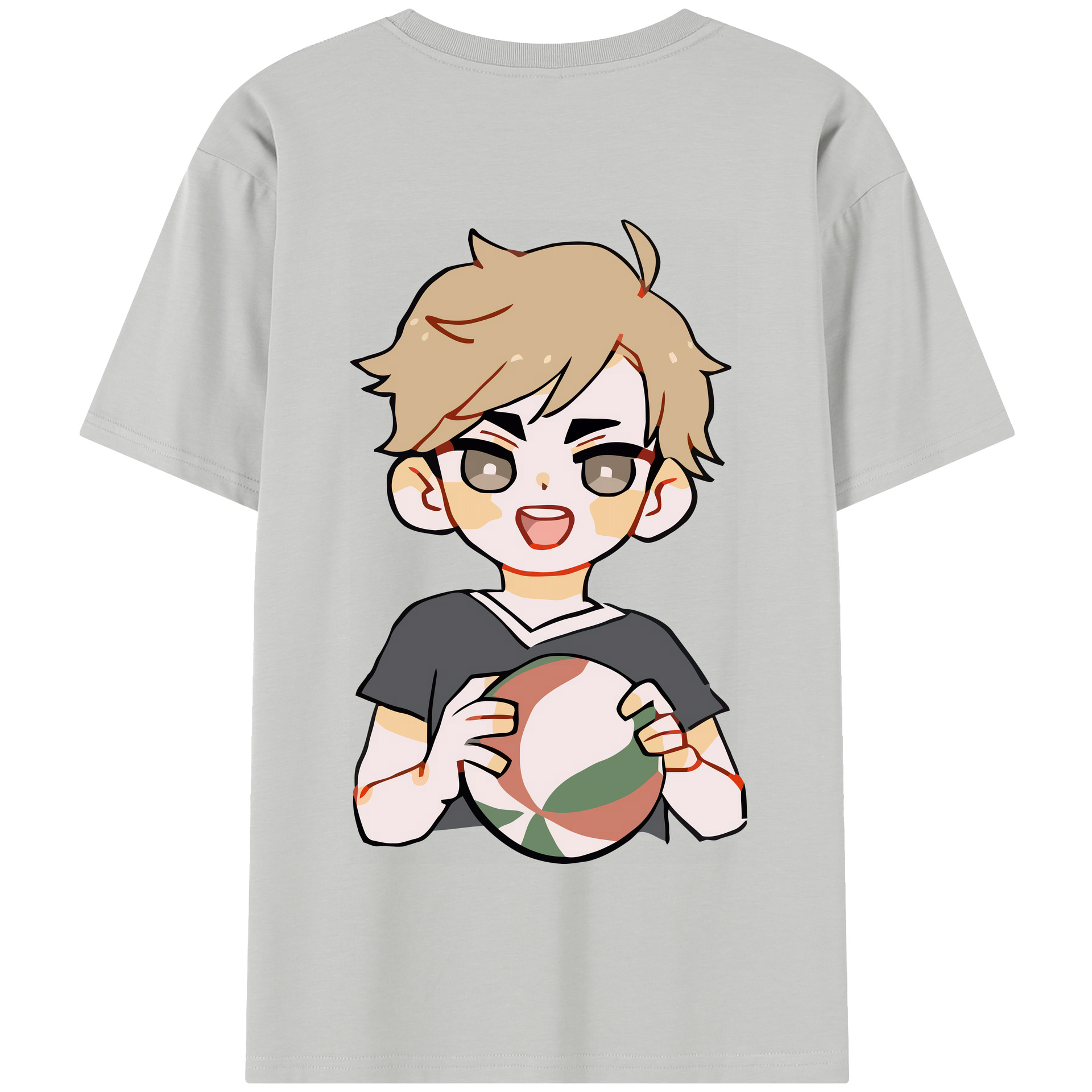 （画像用） ハイキュー!! Haikyu!! 綿100％半袖Tシャツ（背面プリント）