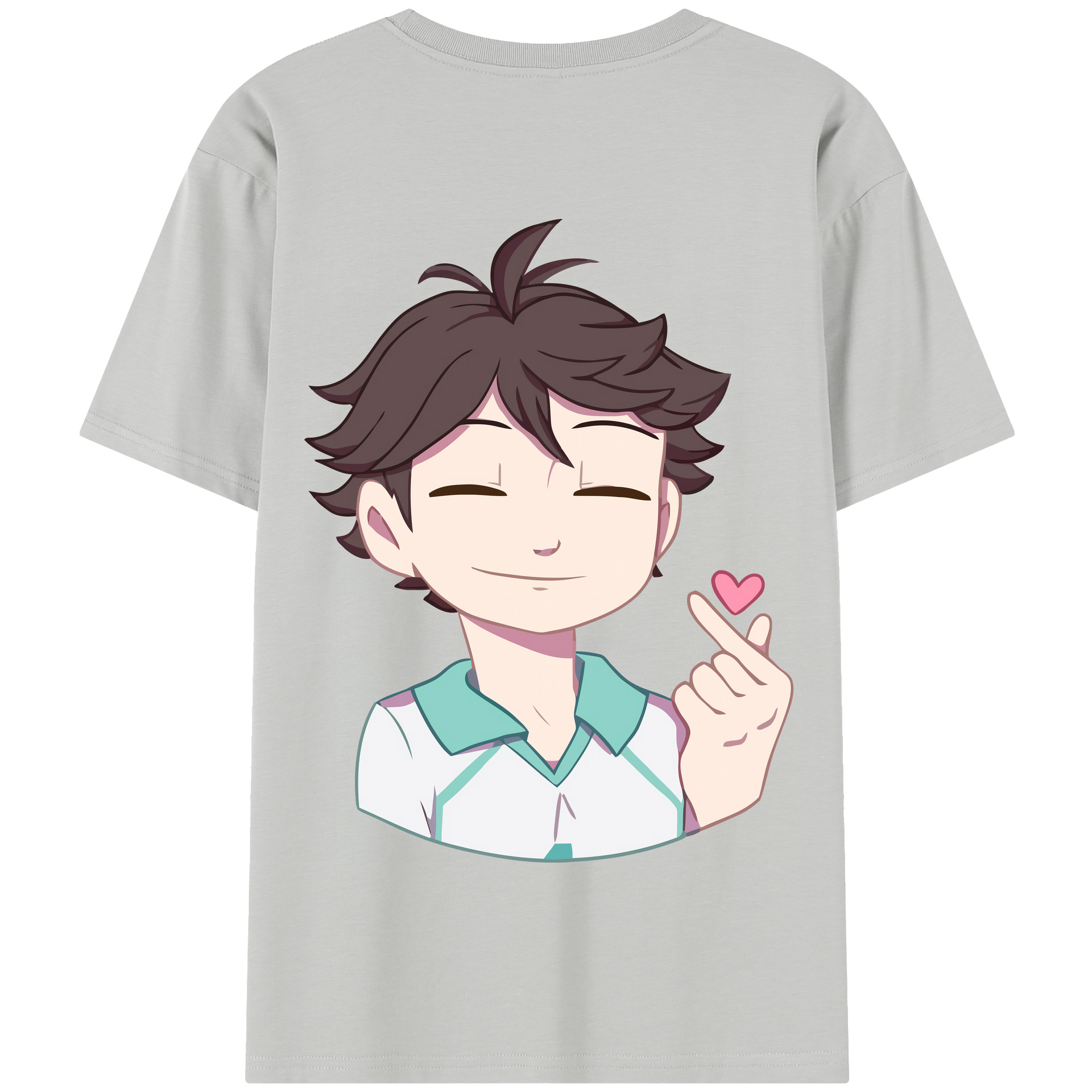 （画像用） ハイキュー!! Haikyu!! 綿100％半袖Tシャツ（背面プリント）