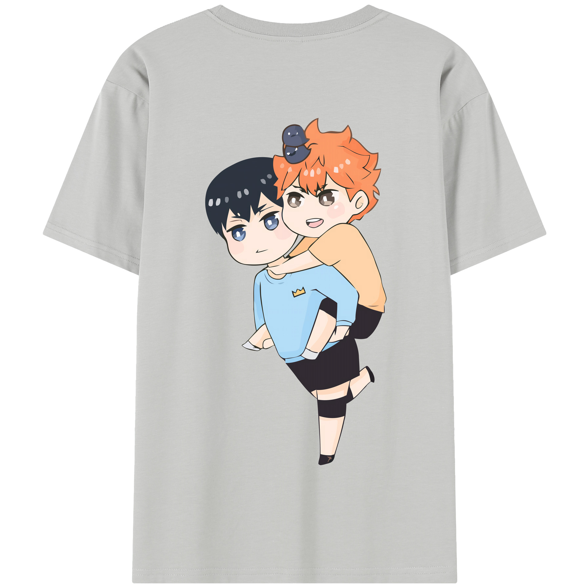（画像用） ハイキュー!! Haikyu!! 綿100％半袖Tシャツ（背面プリント）