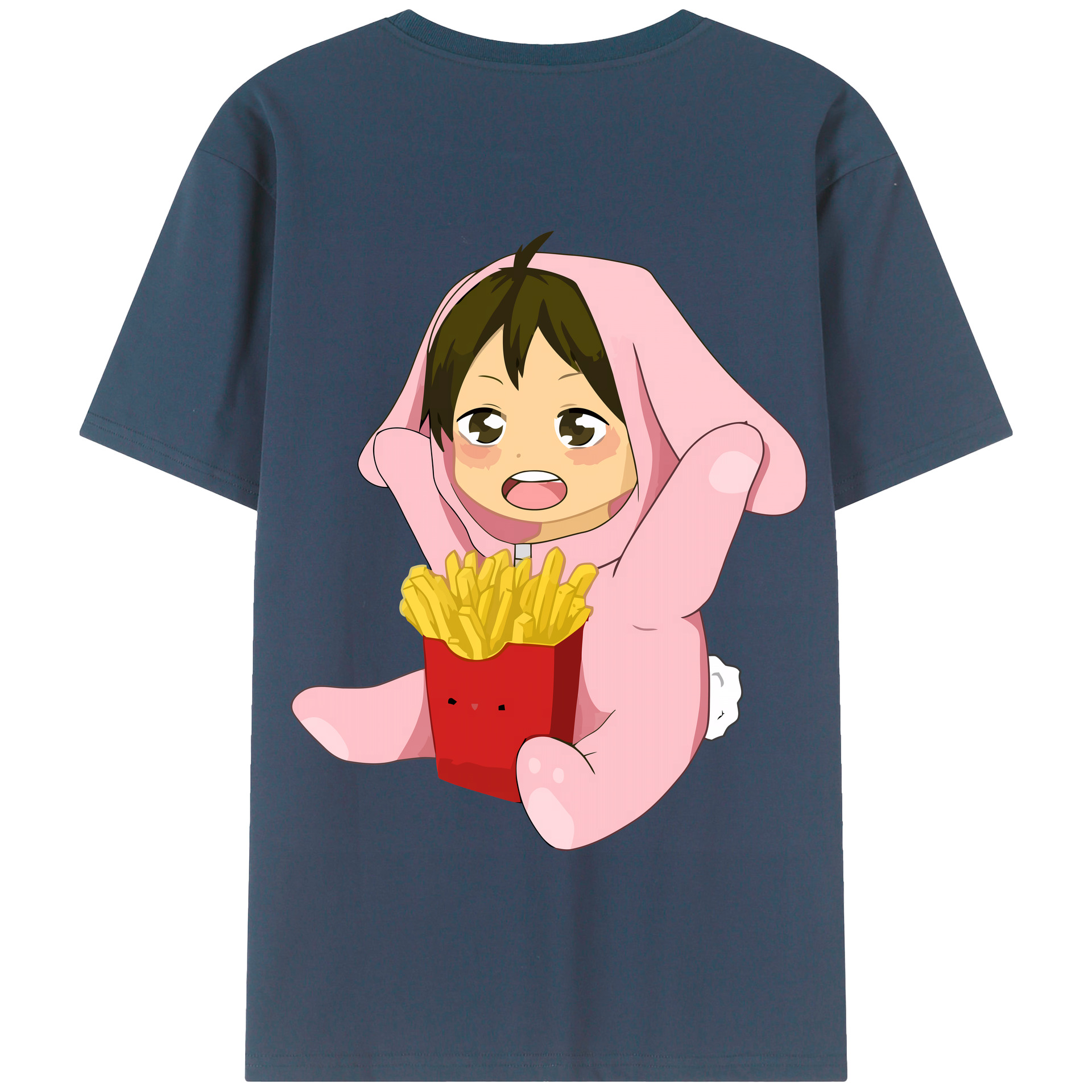 （画像用） ハイキュー!! Haikyu!! 綿100％半袖Tシャツ（背面プリント）