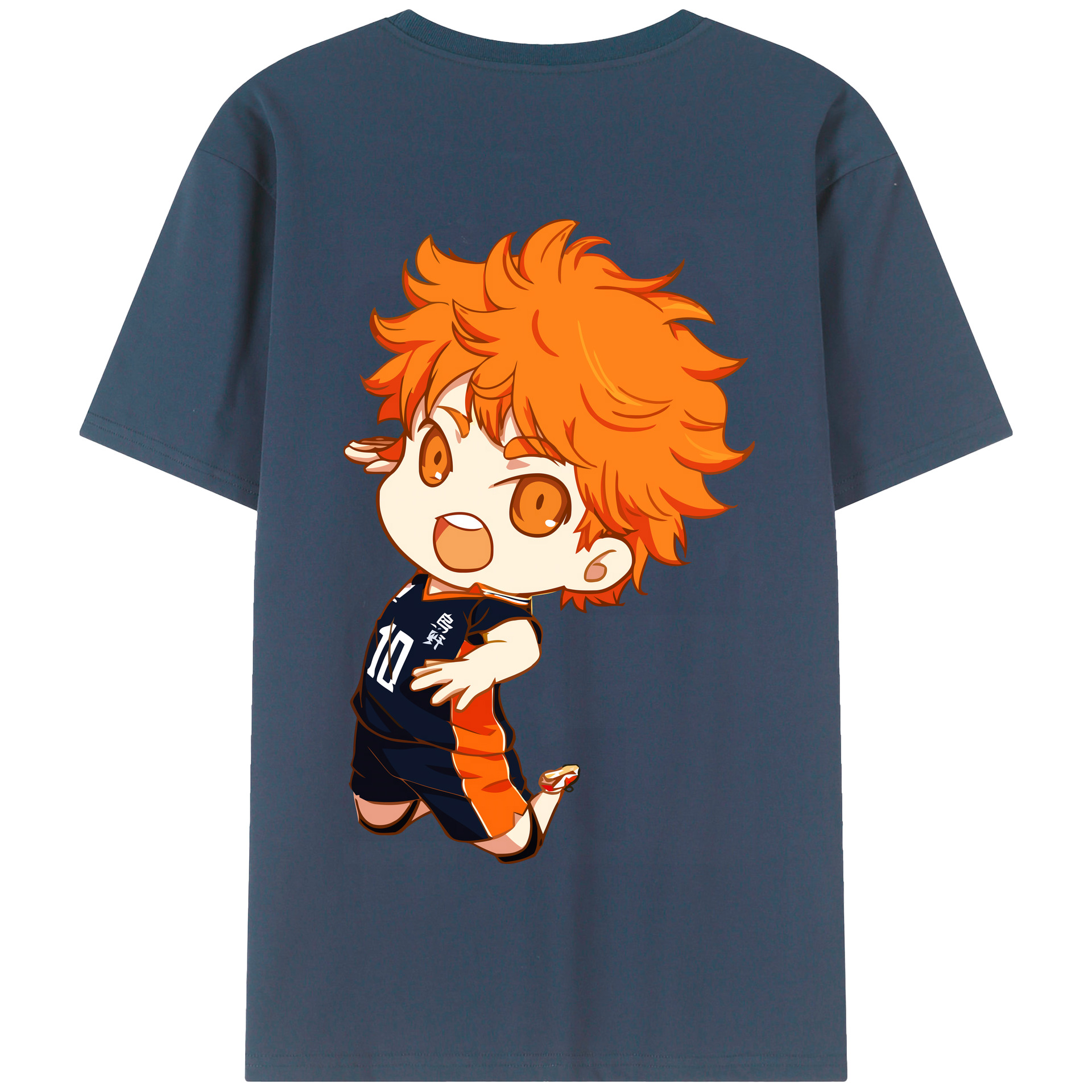 （画像用） ハイキュー!! Haikyu!! 綿100％半袖Tシャツ（背面プリント）