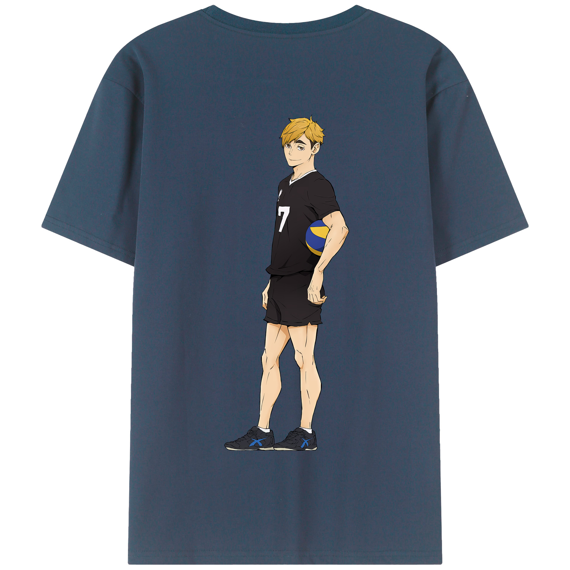 （画像用） ハイキュー!! Haikyu!! 綿100％半袖Tシャツ（背面プリント）