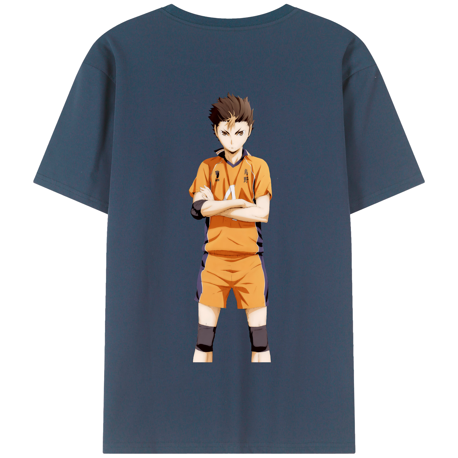 （画像用） ハイキュー!! Haikyu!! 綿100％半袖Tシャツ（背面プリント）