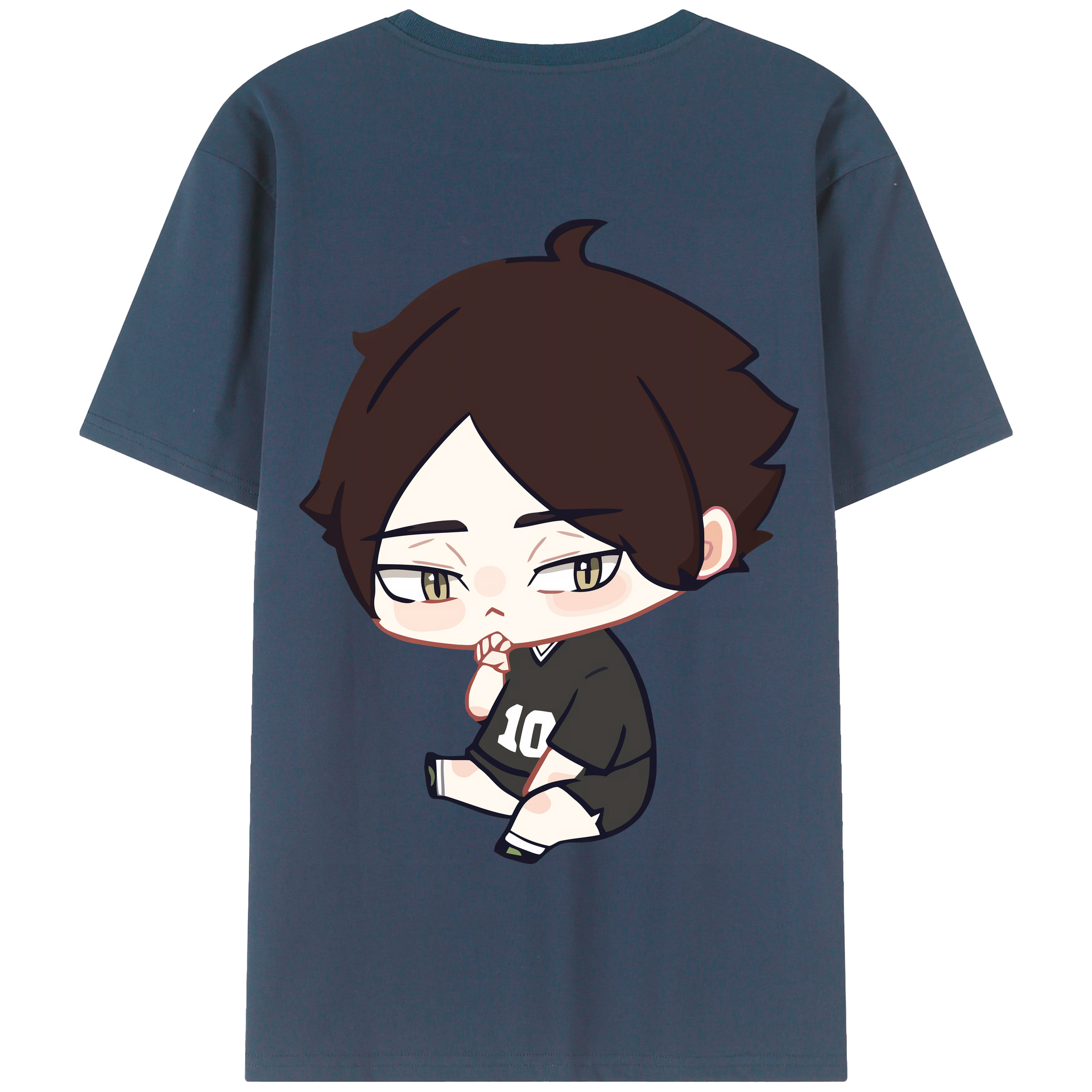 （画像用） ハイキュー!! Haikyu!! 綿100％半袖Tシャツ（背面プリント）