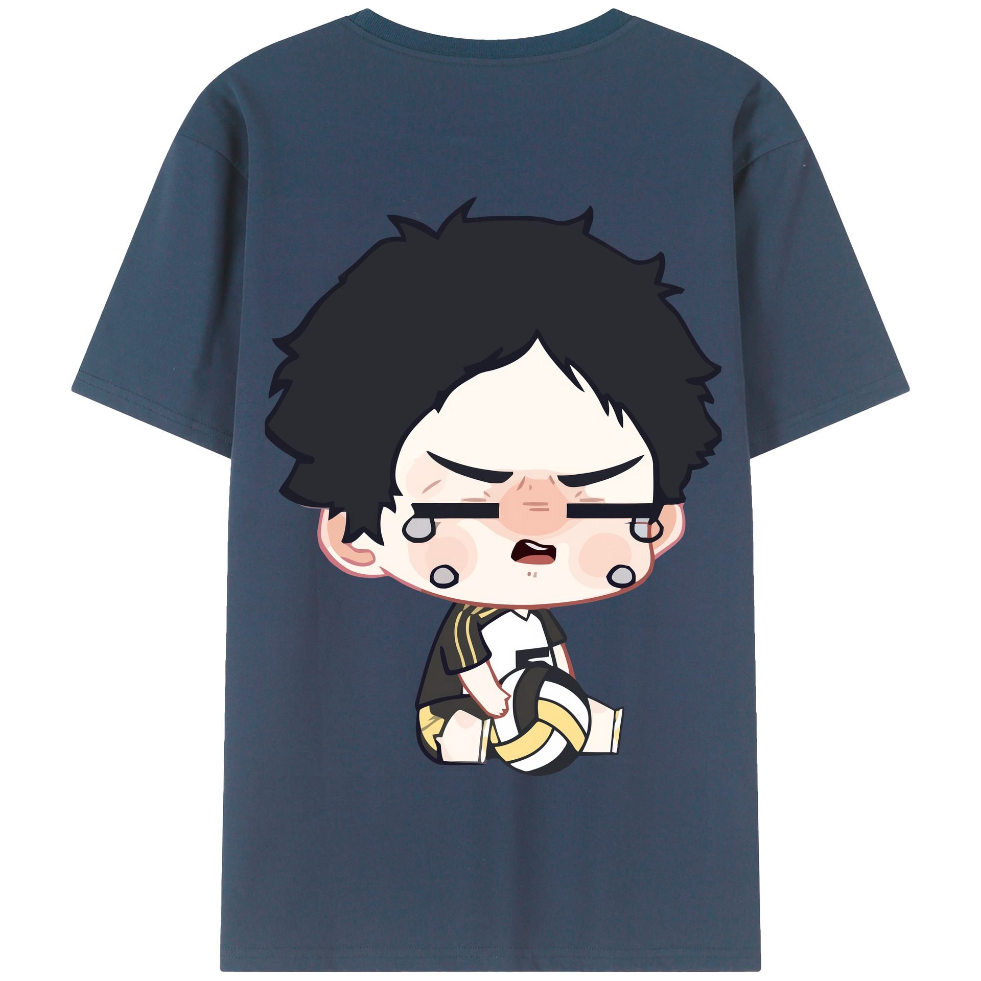 （画像用） ハイキュー!! Haikyu!! 綿100％半袖Tシャツ（背面プリント）