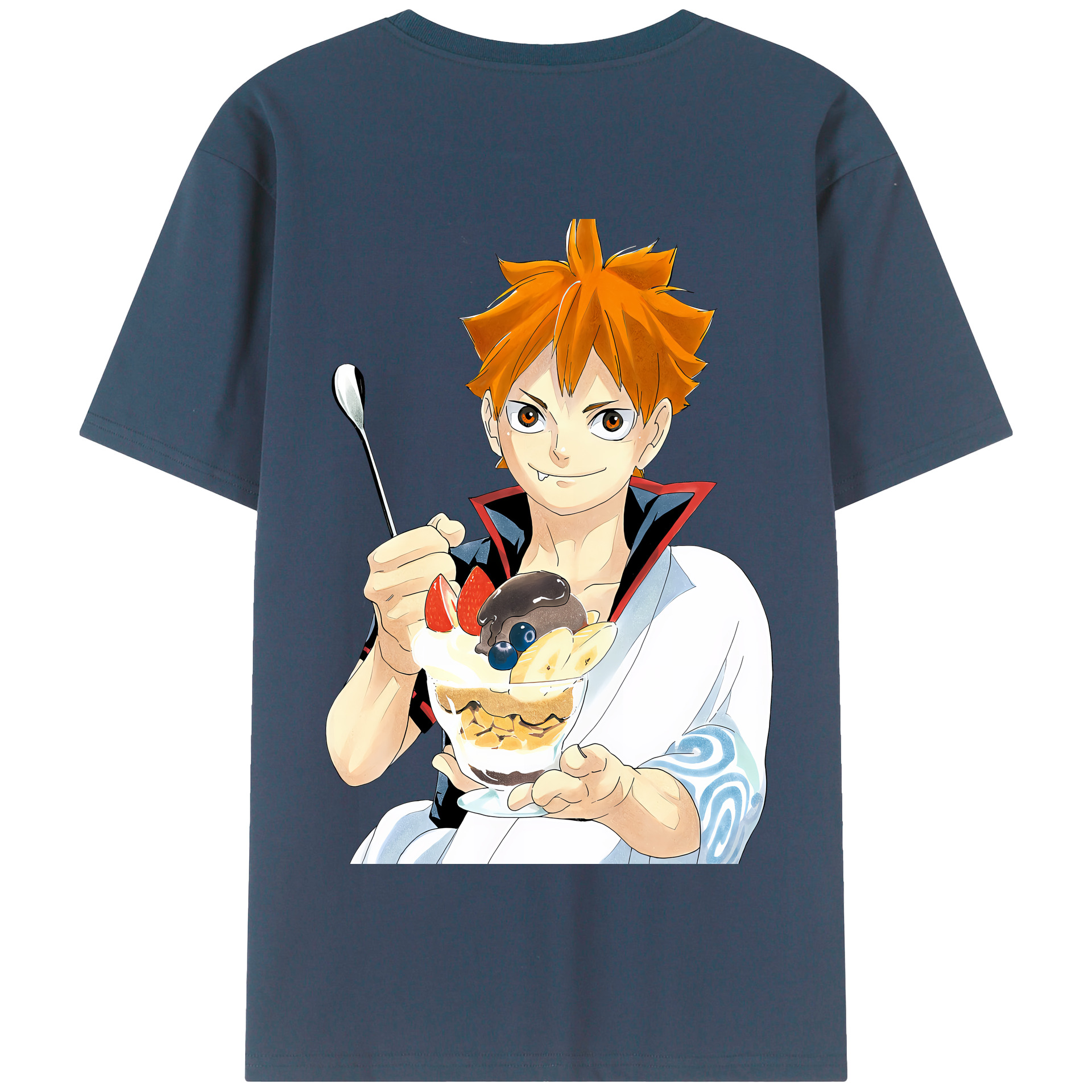（画像用） ハイキュー!! Haikyu!! 綿100％半袖Tシャツ（背面プリント）