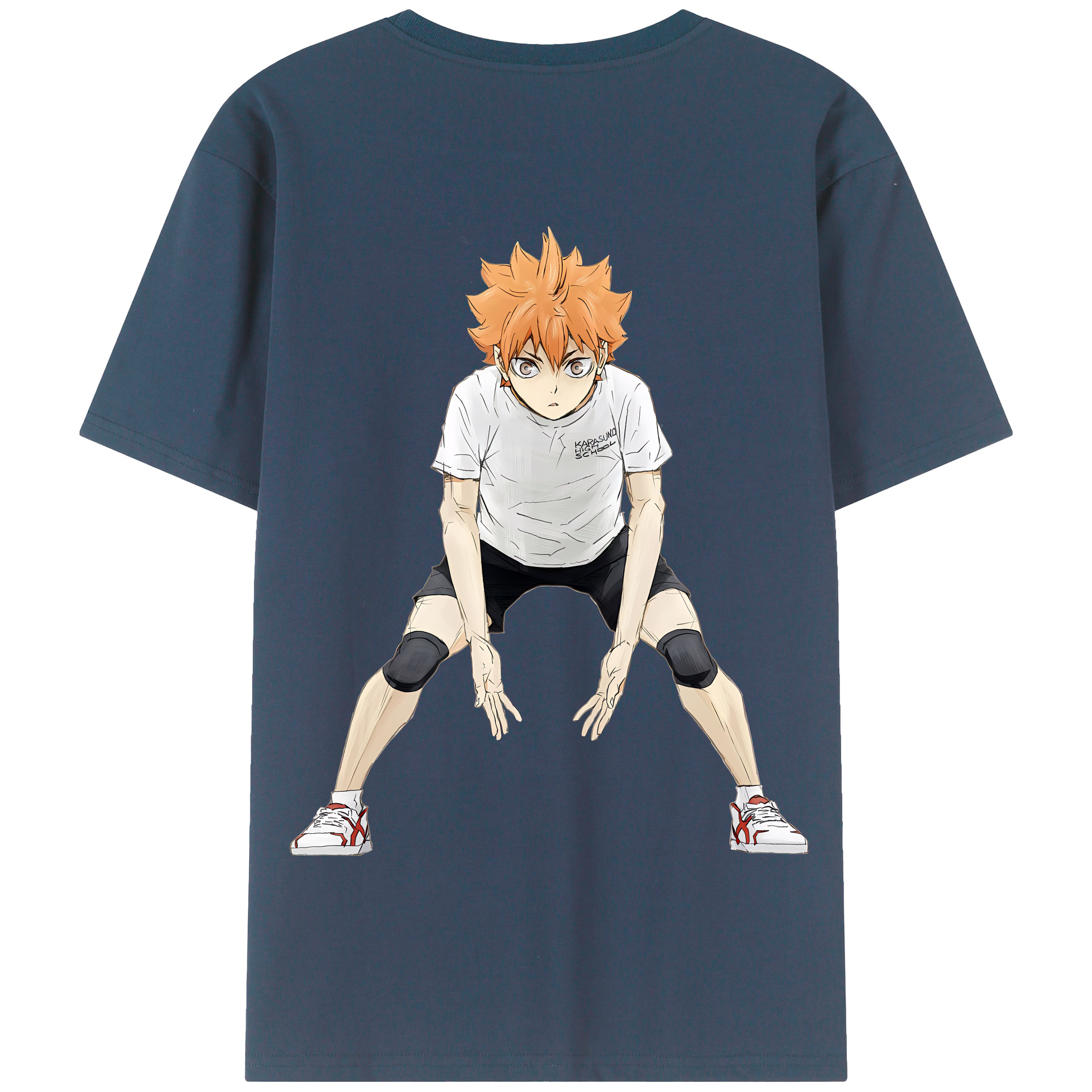 （画像用） ハイキュー!! Haikyu!! 綿100％半袖Tシャツ（背面プリント）