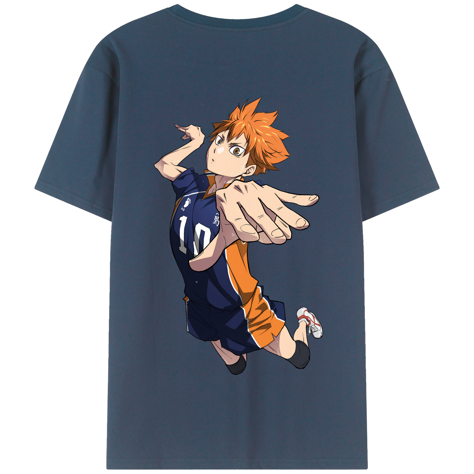 （画像用） ハイキュー!! Haikyu!! 綿100％半袖Tシャツ（背面プリント）