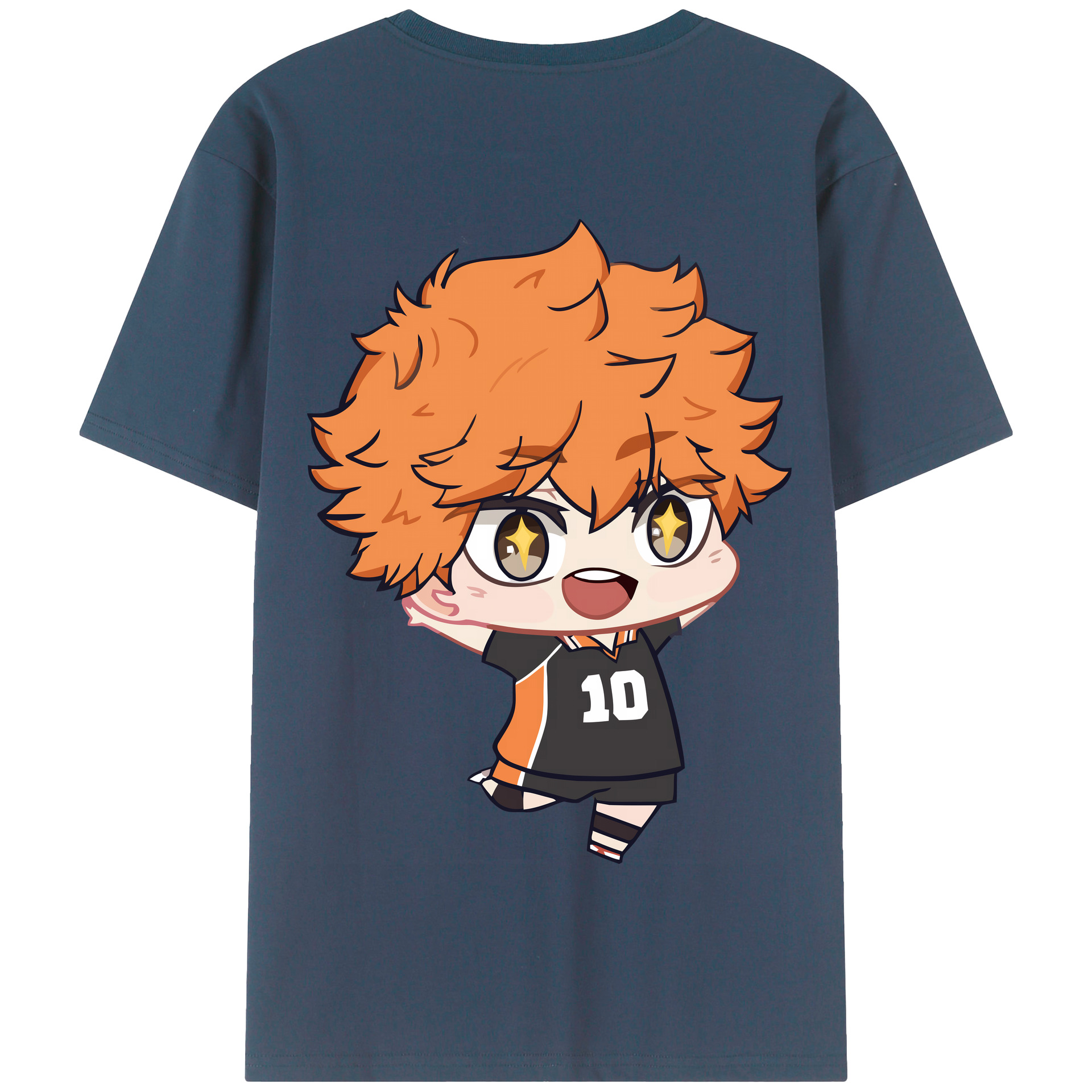 （画像用） ハイキュー!! Haikyu!! 綿100％半袖Tシャツ（背面プリント）
