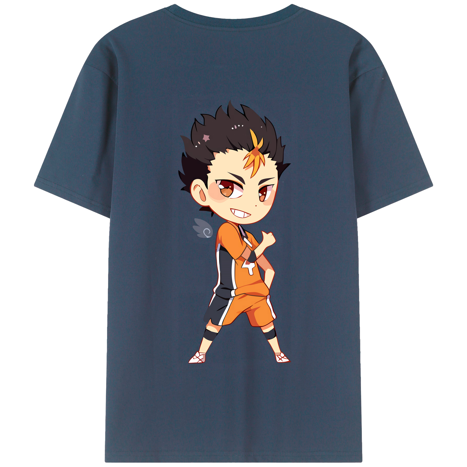 （画像用） ハイキュー!! Haikyu!! 綿100％半袖Tシャツ（背面プリント）