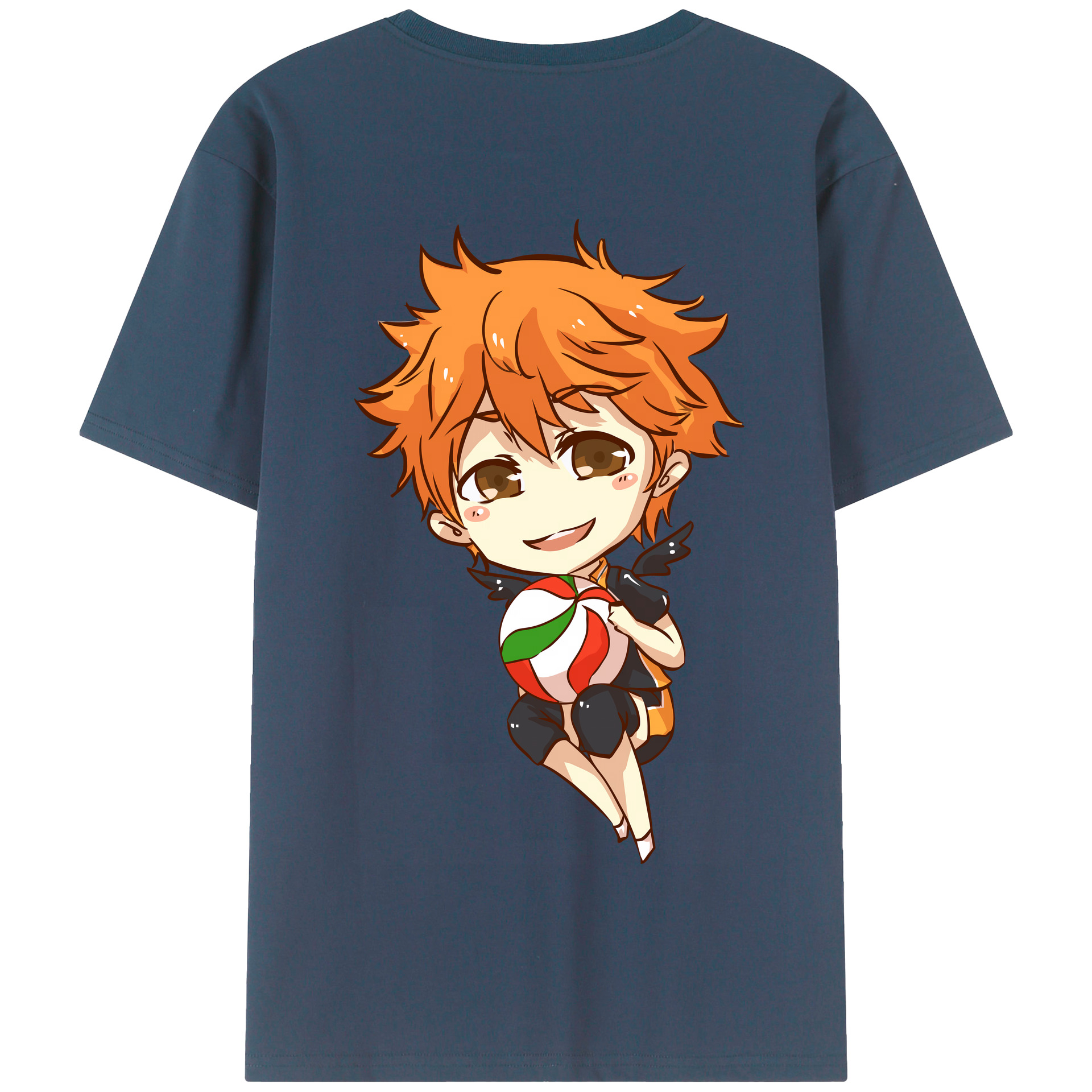 （画像用） ハイキュー!! Haikyu!! 綿100％半袖Tシャツ（背面プリント）