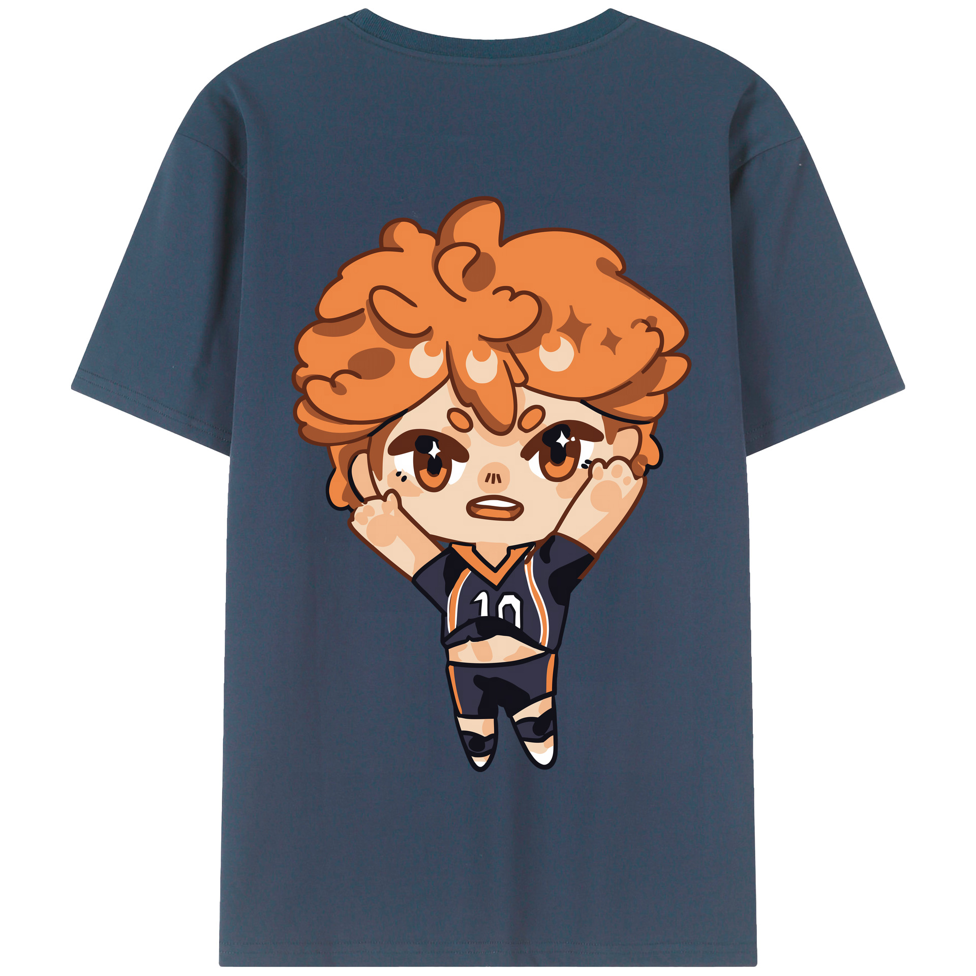 （画像用） ハイキュー!! Haikyu!! 綿100％半袖Tシャツ（背面プリント）