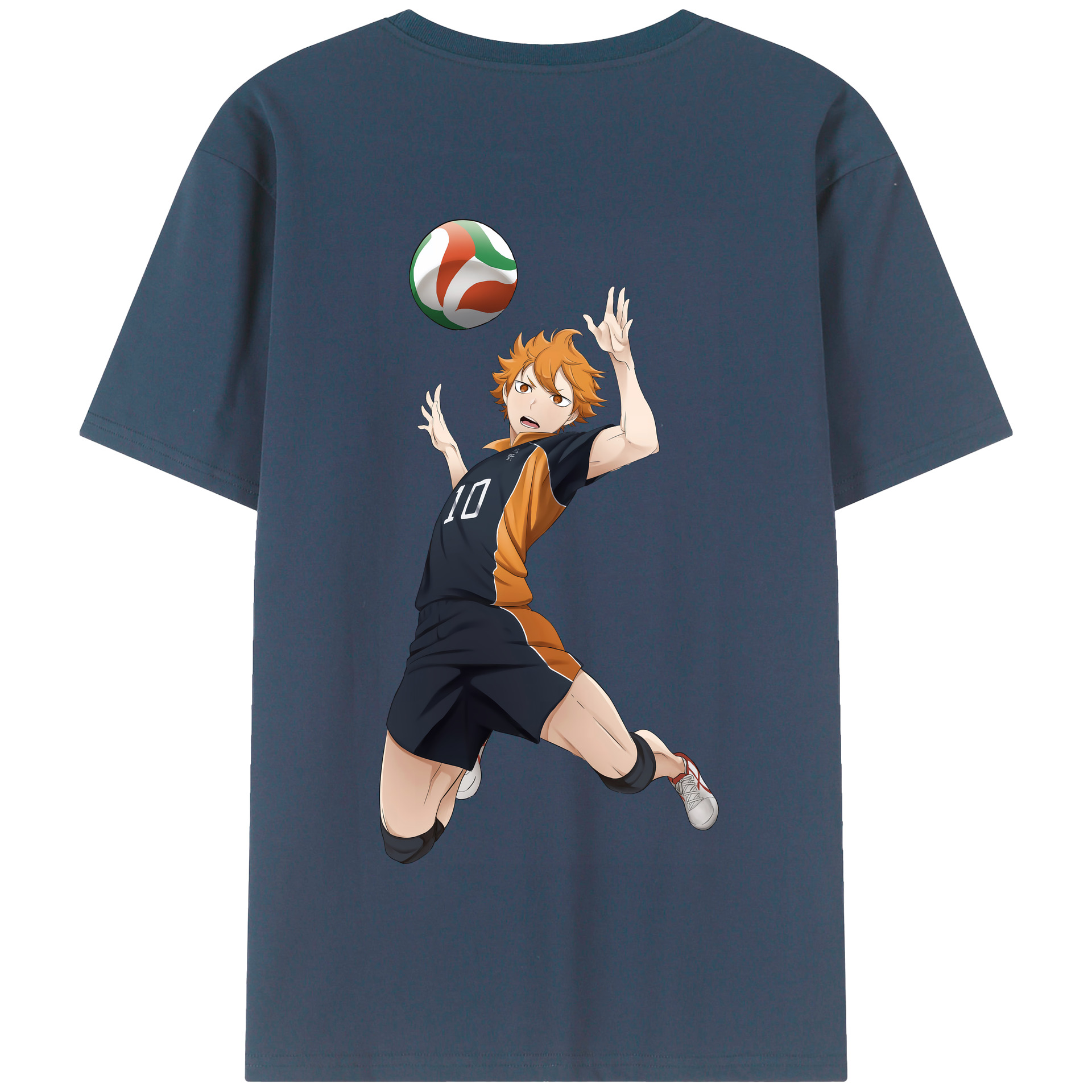 （画像用） ハイキュー!! Haikyu!! 綿100％半袖Tシャツ（背面プリント）