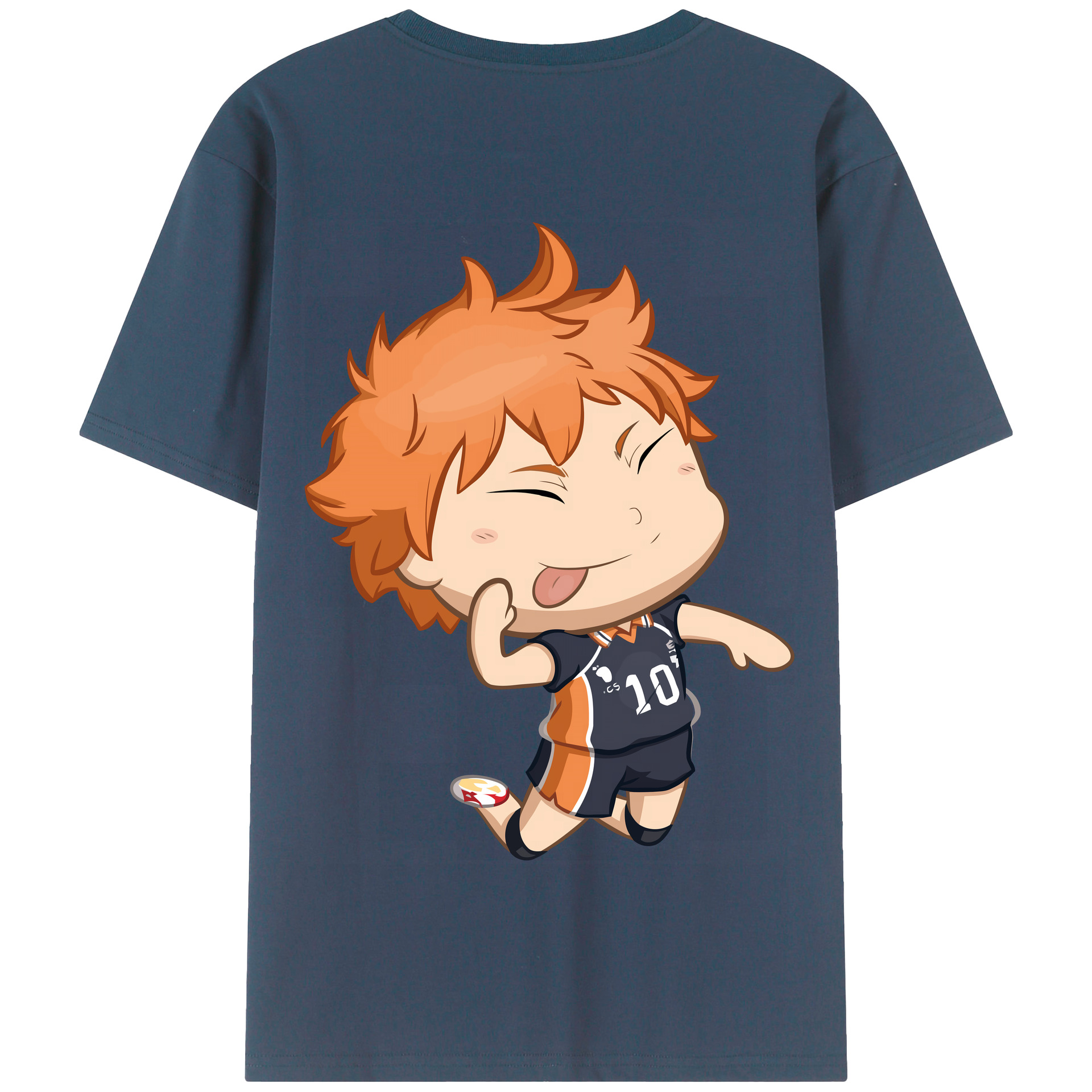（画像用） ハイキュー!! Haikyu!! 綿100％半袖Tシャツ（背面プリント）
