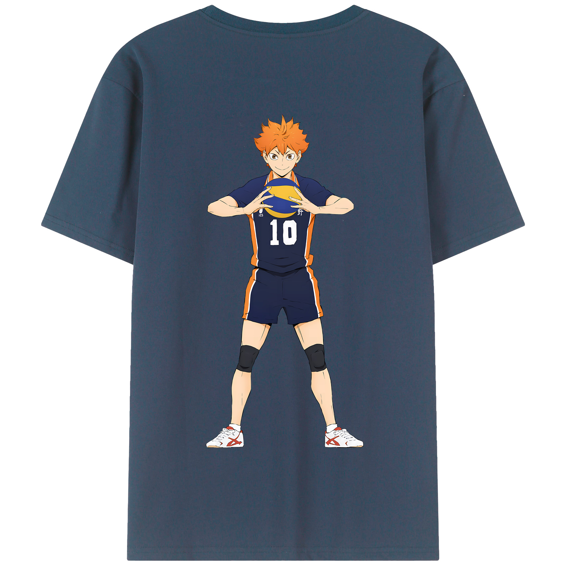 （画像用） ハイキュー!! Haikyu!! 綿100％半袖Tシャツ（背面プリント）