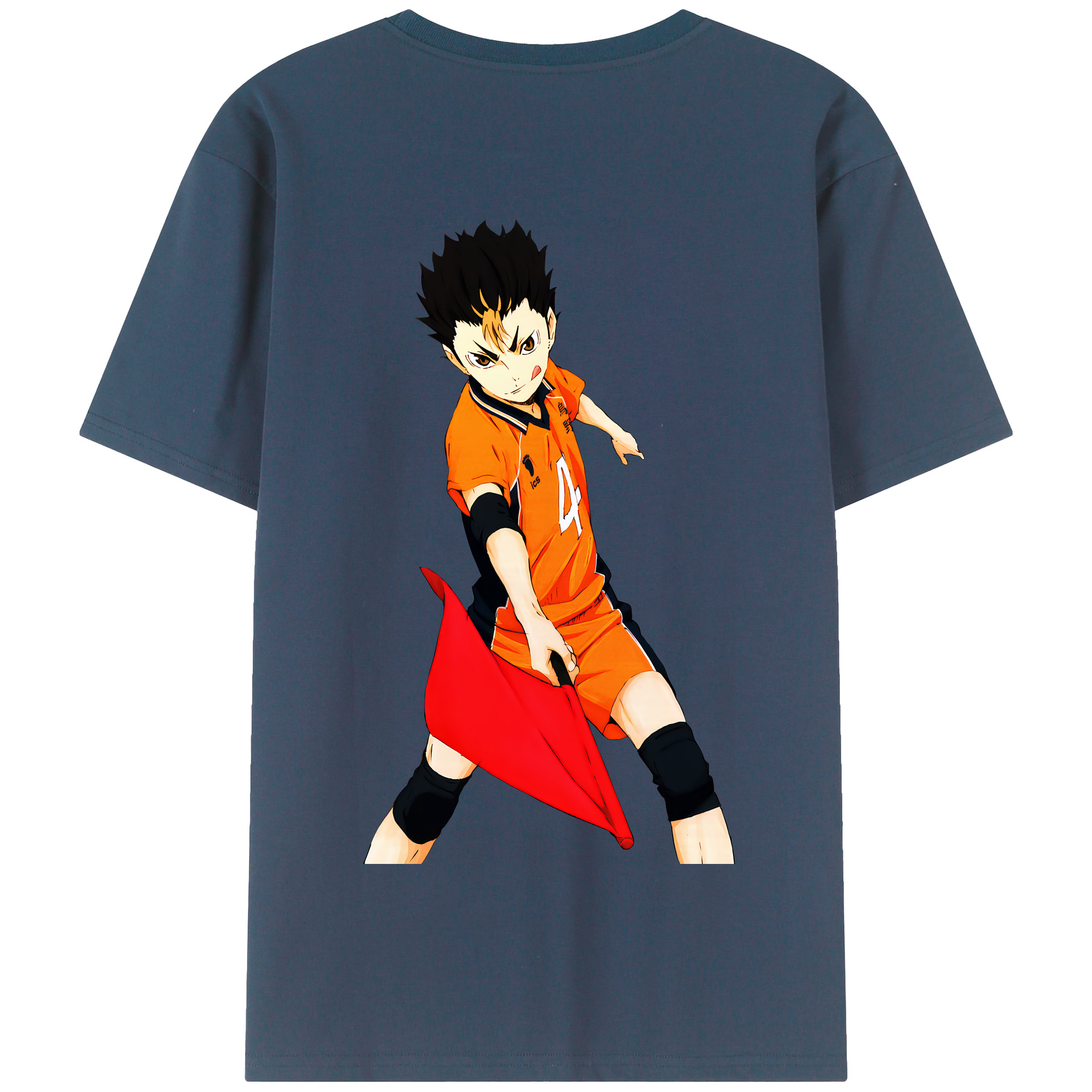 （画像用） ハイキュー!! Haikyu!! 綿100％半袖Tシャツ（背面プリント）