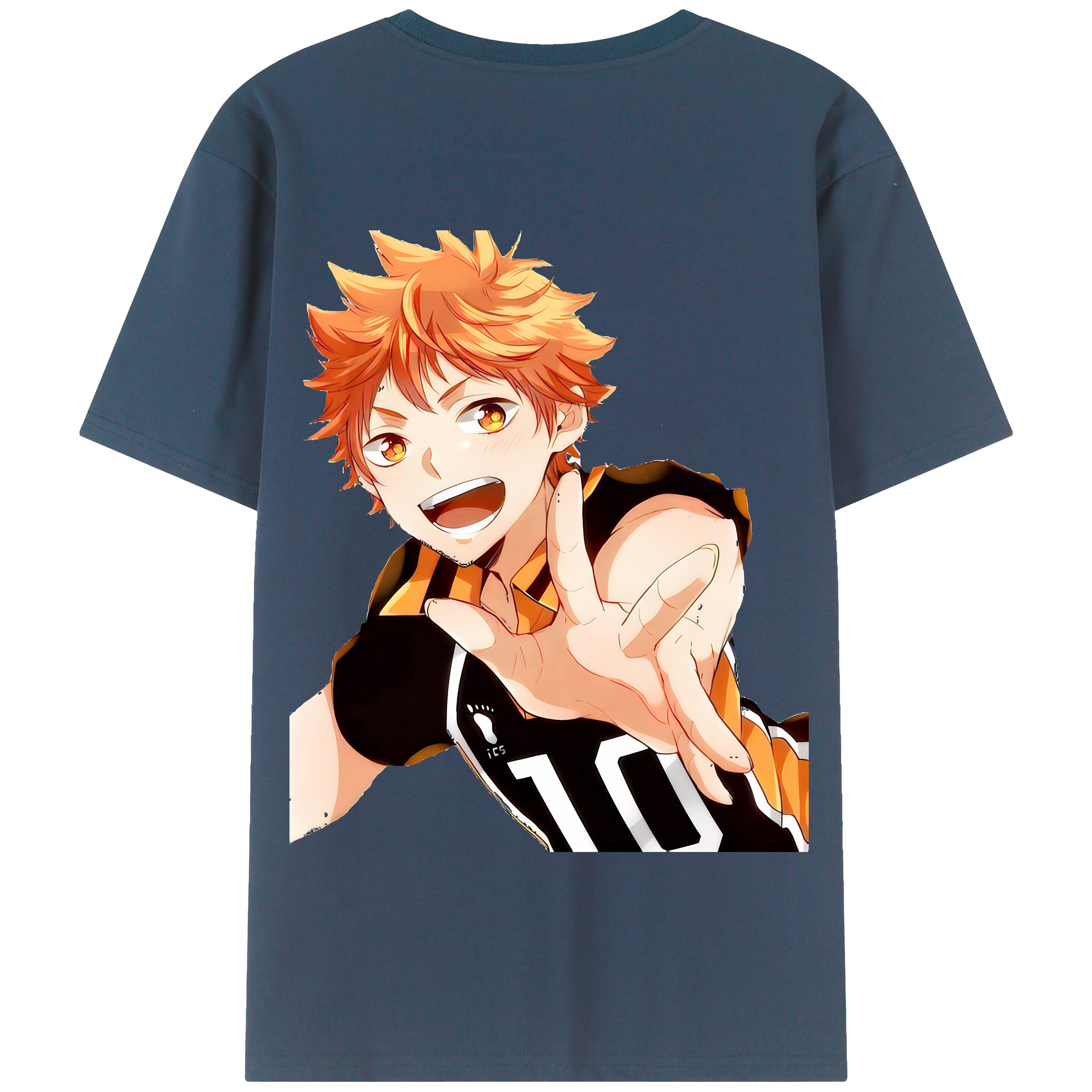（画像用） ハイキュー!! Haikyu!! 綿100％半袖Tシャツ（背面プリント）