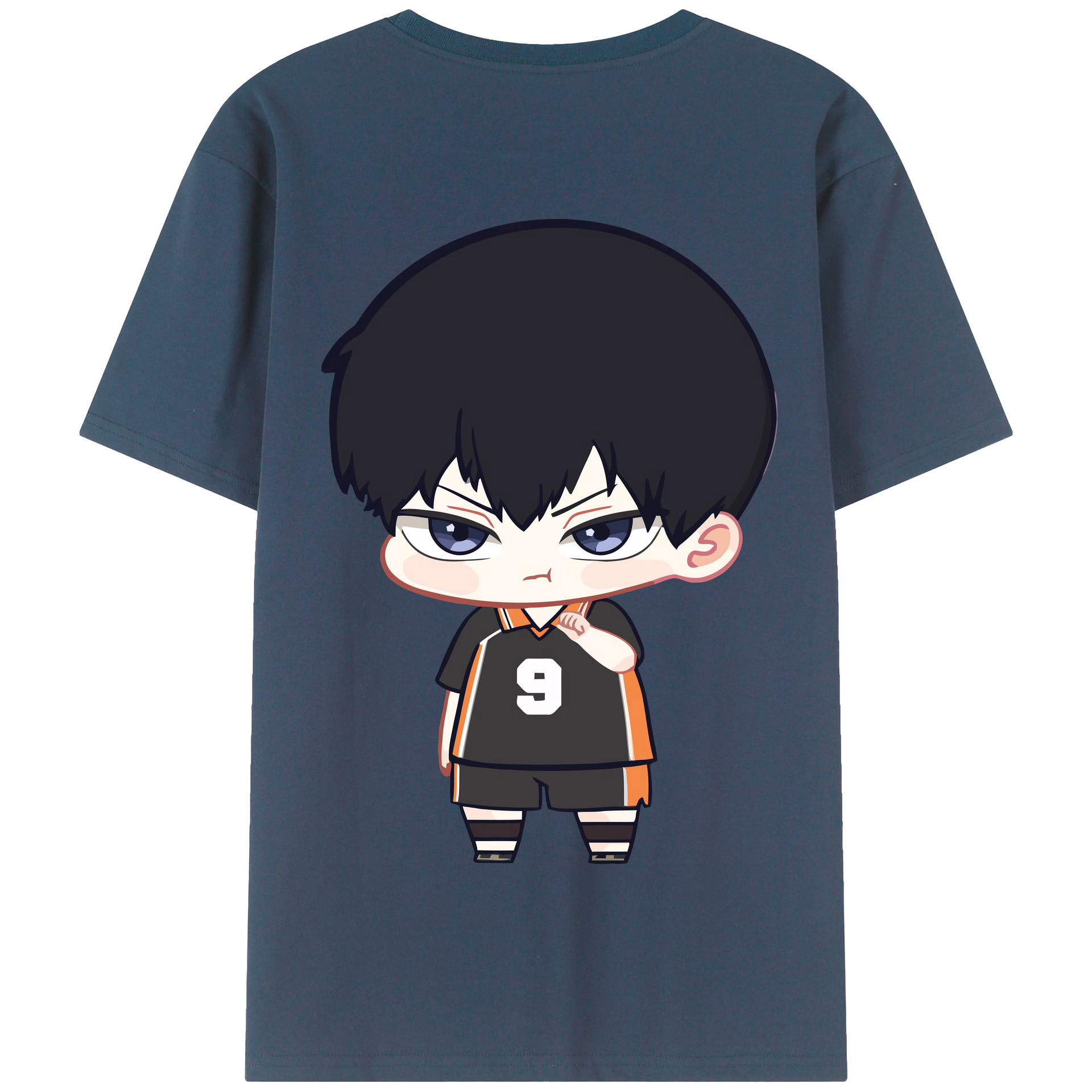 （画像用） ハイキュー!! Haikyu!! 綿100％半袖Tシャツ（背面プリント）